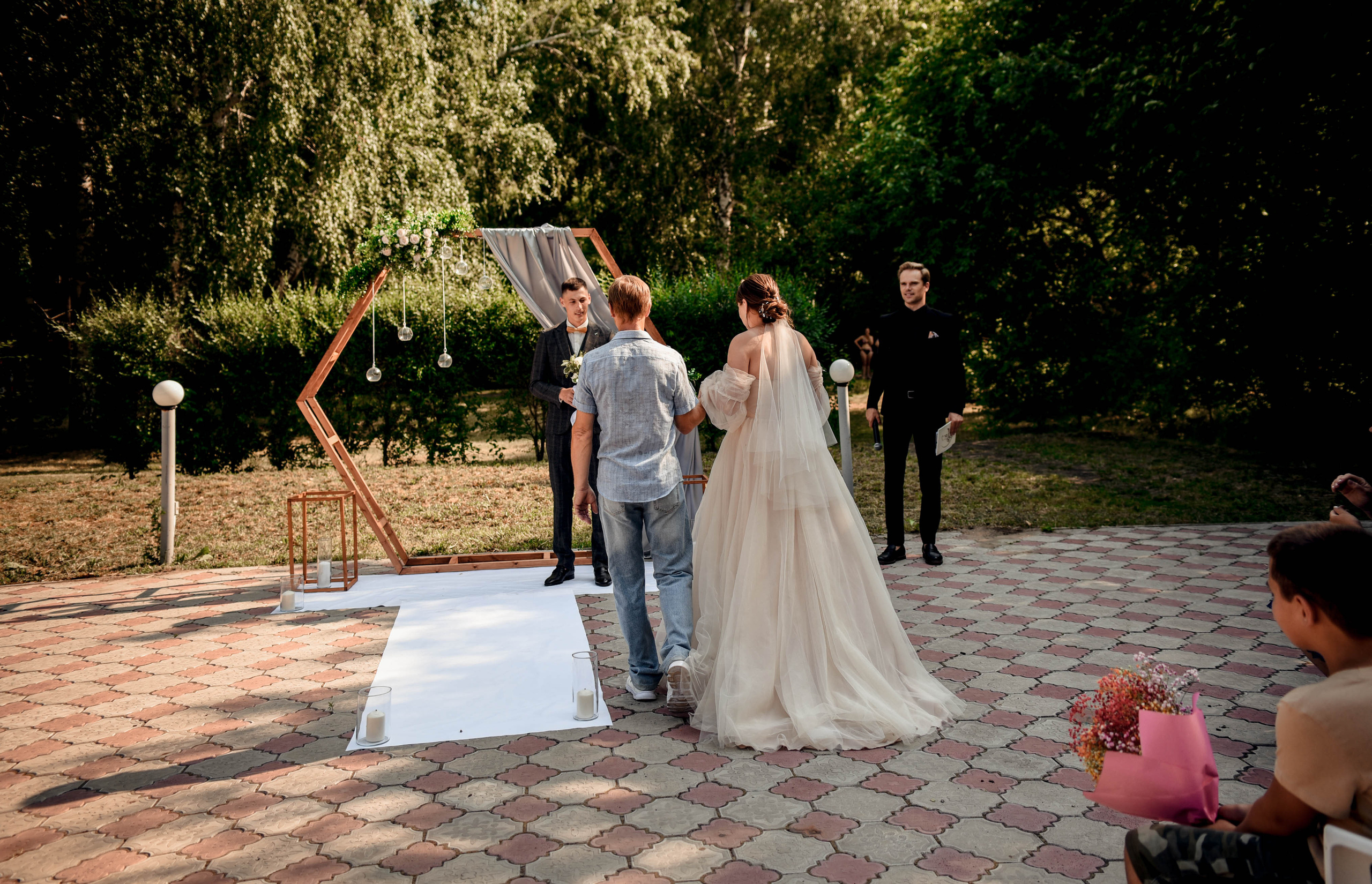 Летняя свадьба в + 35С Юра+Ксюша. Свадебный, семейный, детский, контент фотограф в Омске Максим Ильин