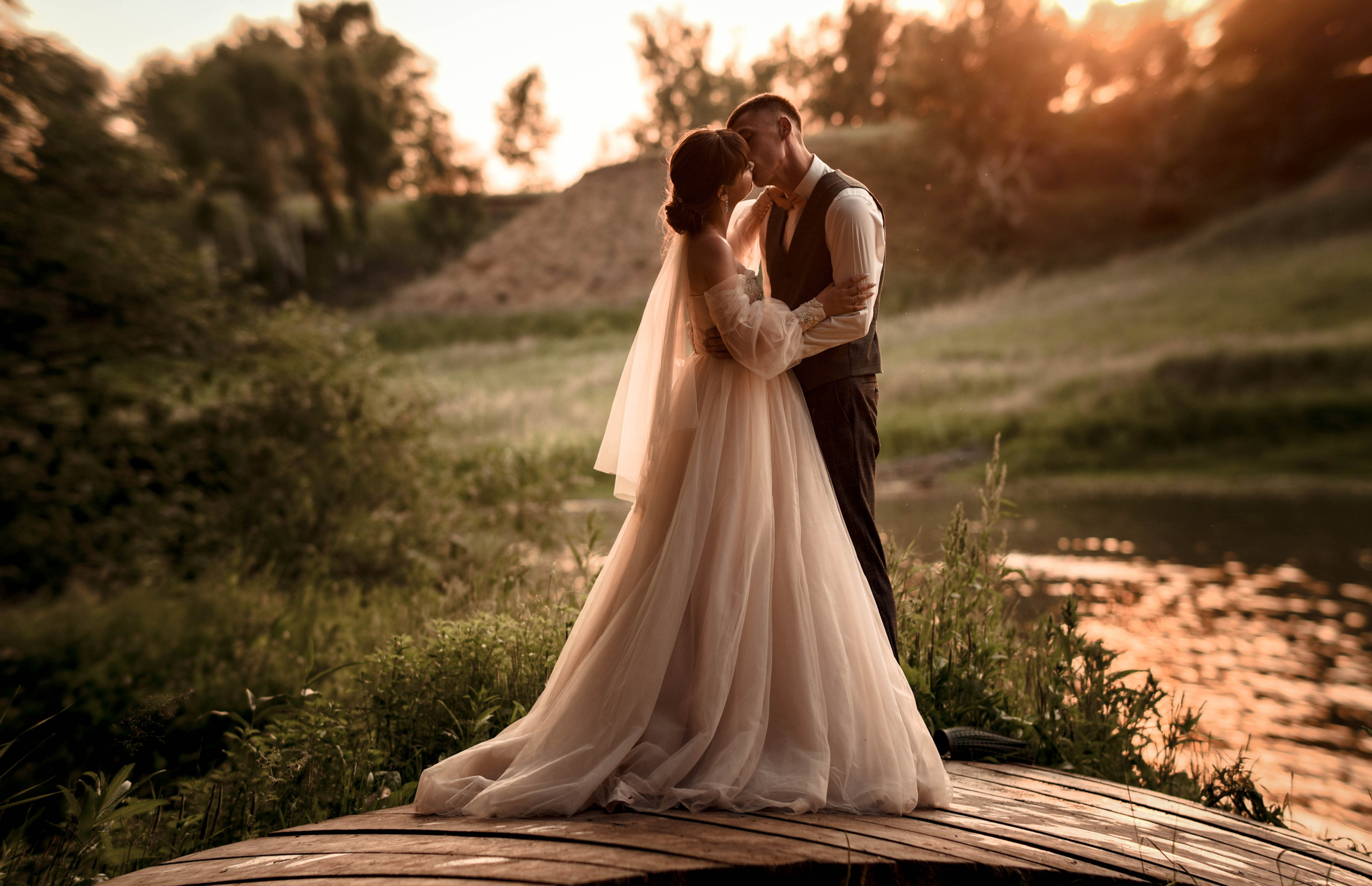 Летняя свадьба в + 35С Юра+Ксюша. Свадебный, семейный, детский, контент фотограф в Омске Максим Ильин