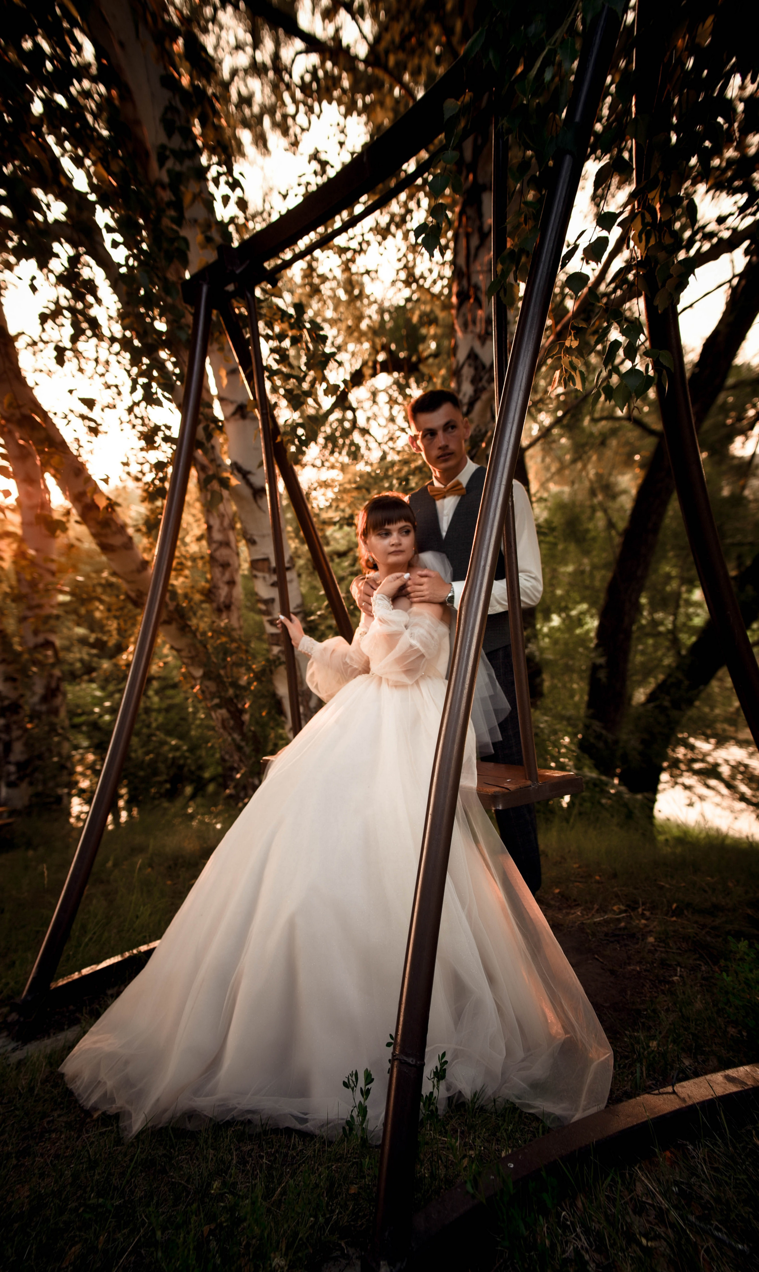 Летняя свадьба в + 35С Юра+Ксюша. Свадебный, семейный, детский, контент фотограф в Омске Максим Ильин