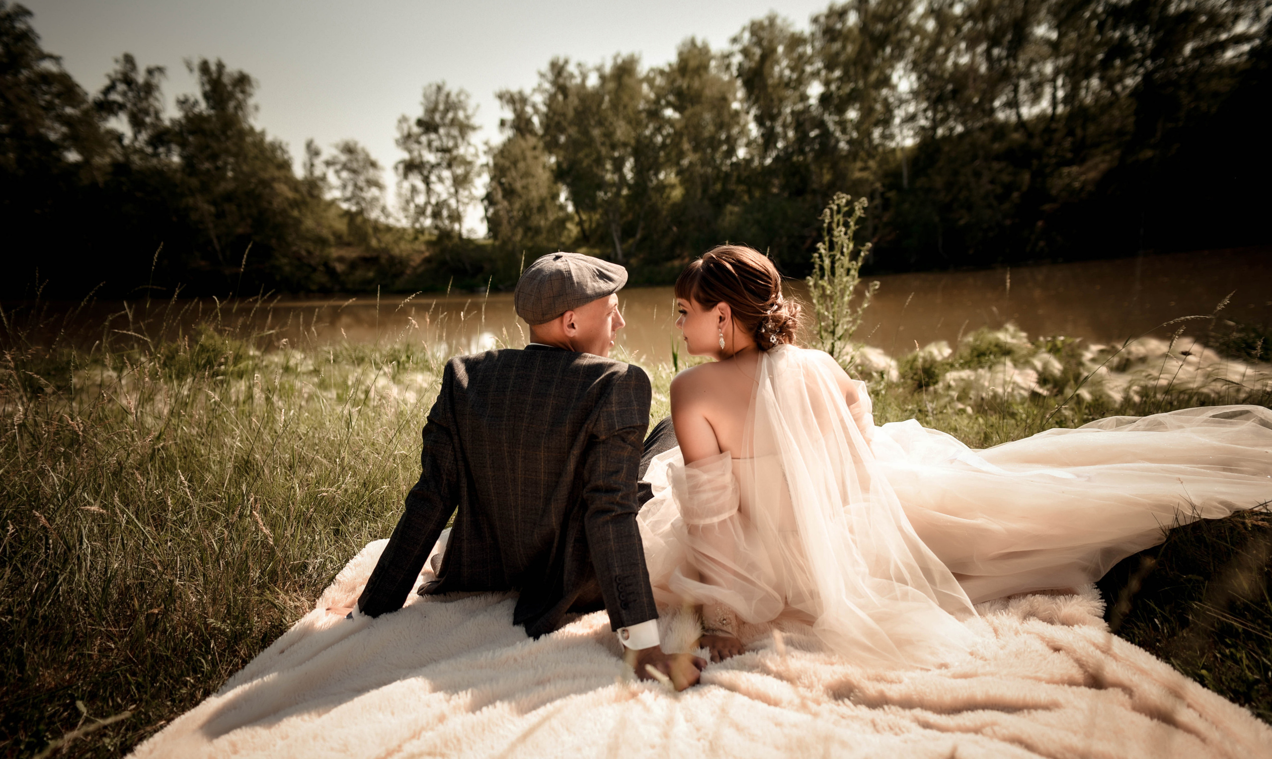 Летняя свадьба в + 35С Юра+Ксюша. Свадебный, семейный, детский, контент фотограф в Омске Максим Ильин