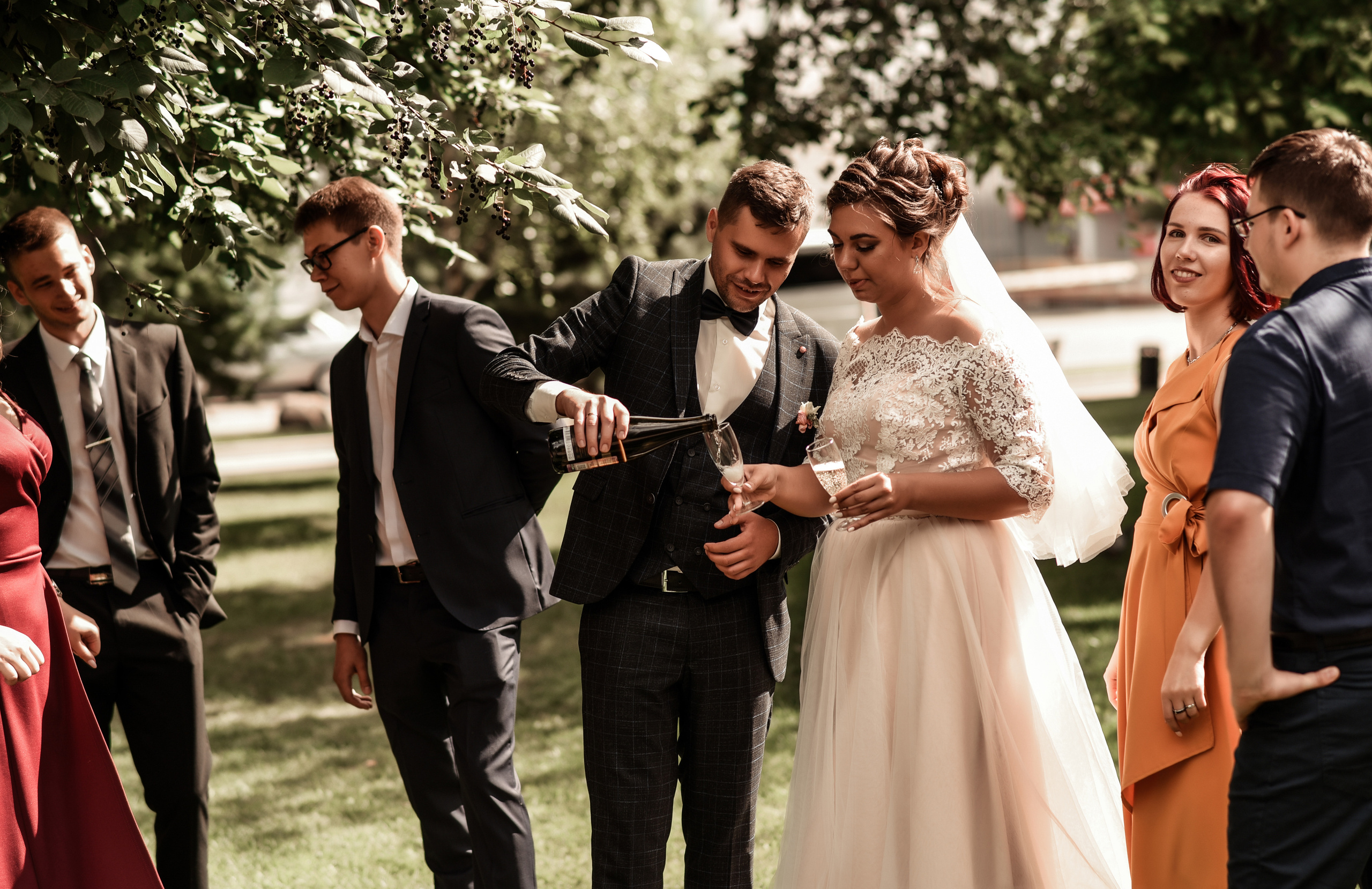 Свадебный день Максима и Валерии. Свадебный, семейный, детский, контент фотограф в Омске Максим Ильин