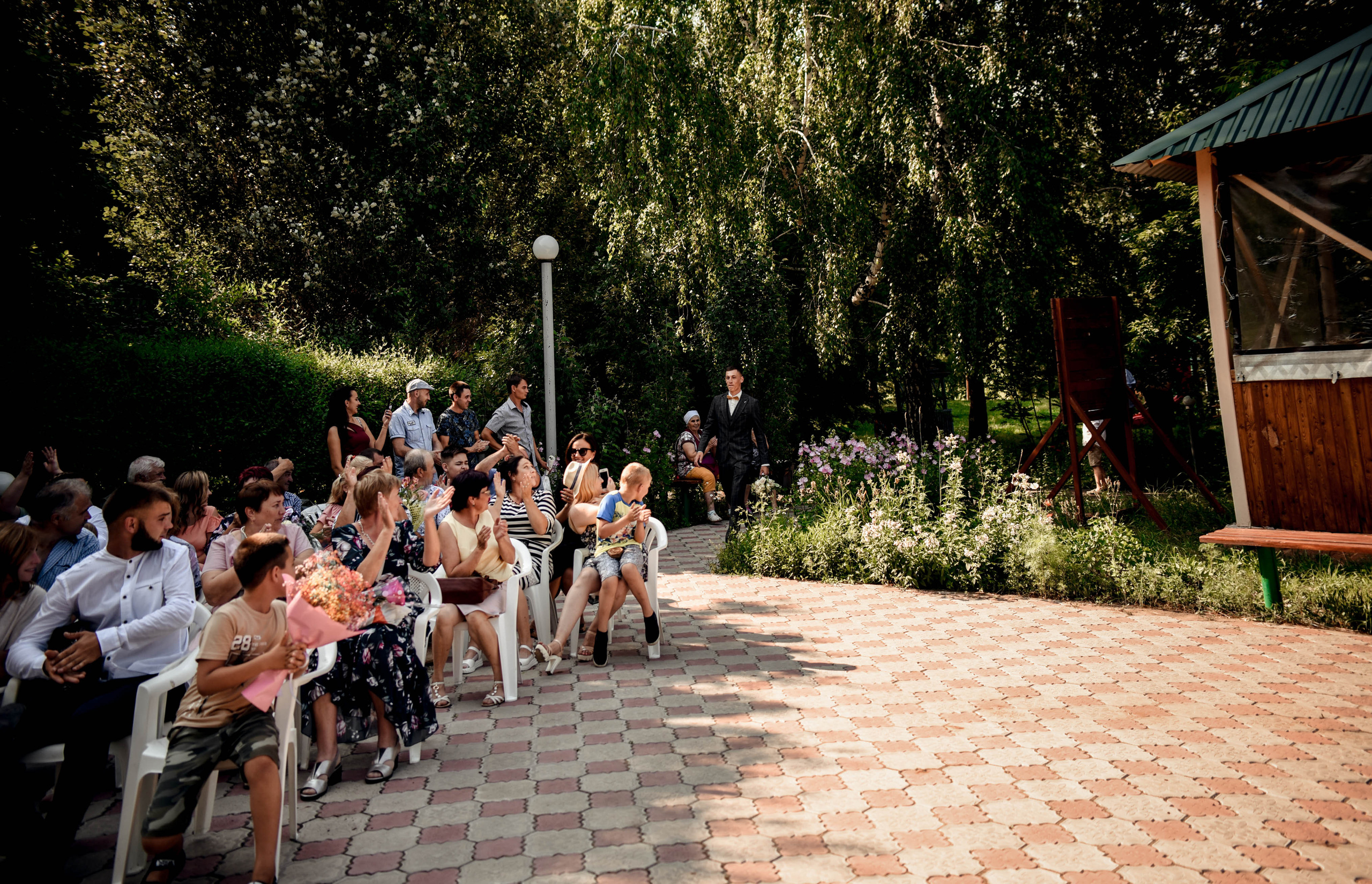 Летняя свадьба в + 35С Юра+Ксюша. Свадебный, семейный, детский, контент фотограф в Омске Максим Ильин