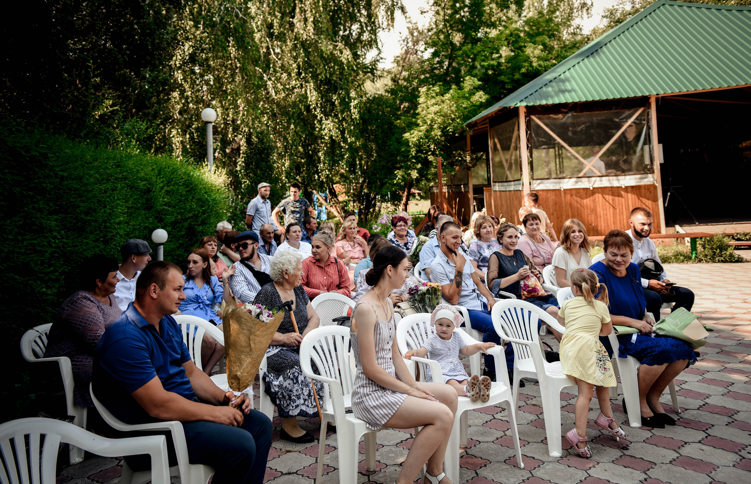 Летняя свадьба в + 35С Юра+Ксюша. Свадебный, семейный, детский, контент фотограф в Омске Максим Ильин