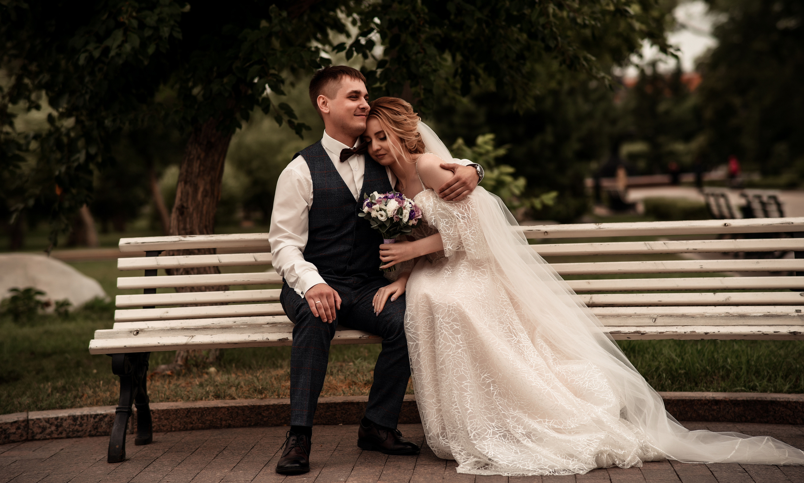 Нежная и романтичная пара Максим и Мария. Свадебный, семейный, детский, контент фотограф в Омске Максим Ильин