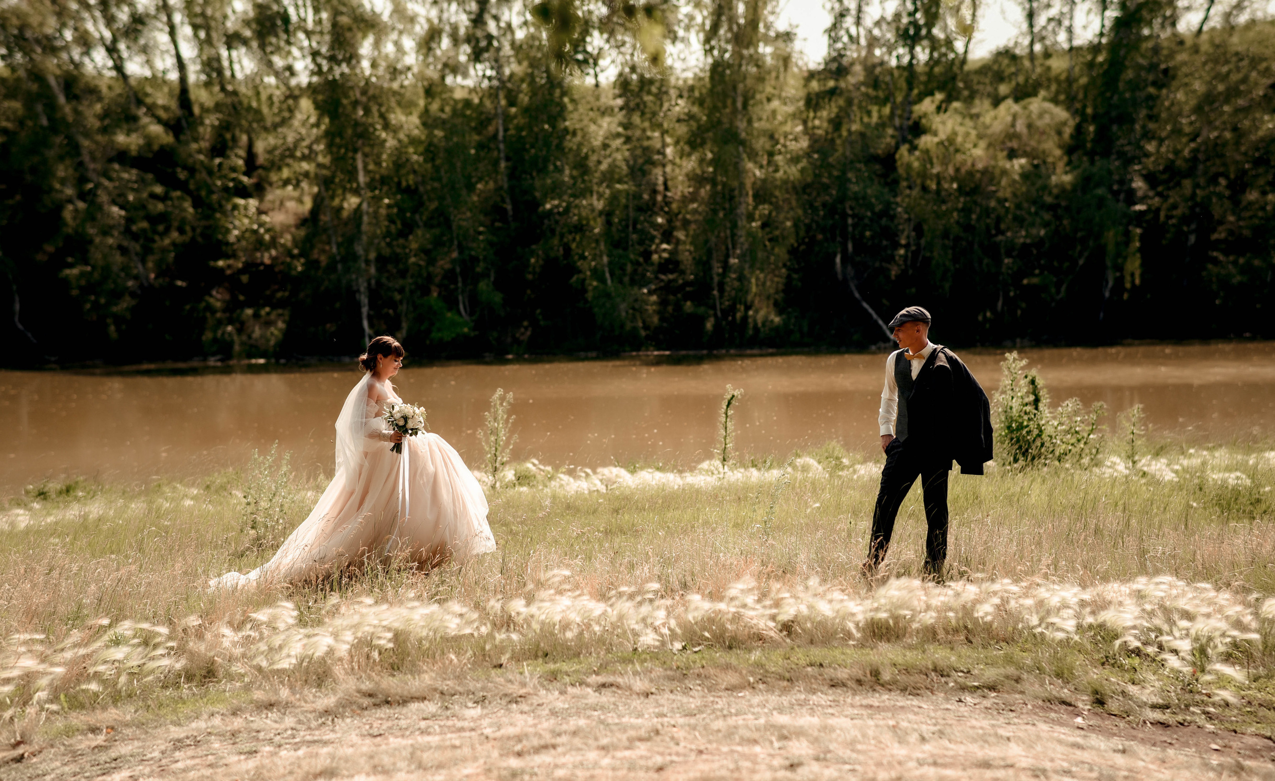 Летняя свадьба в + 35С Юра+Ксюша. Свадебный, семейный, детский, контент фотограф в Омске Максим Ильин