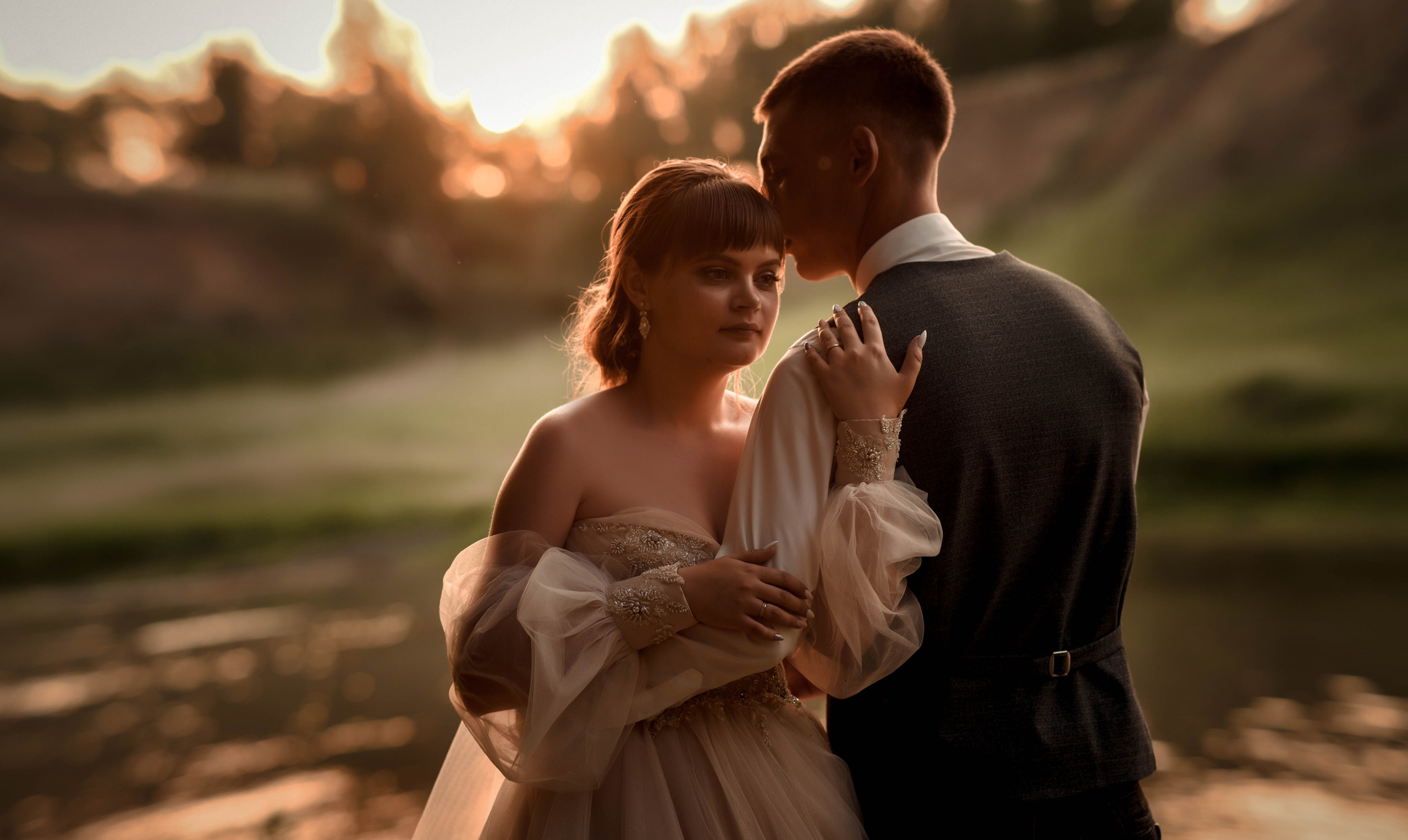 Летняя свадьба в + 35С Юра+Ксюша. Свадебный, семейный, детский, контент фотограф в Омске Максим Ильин