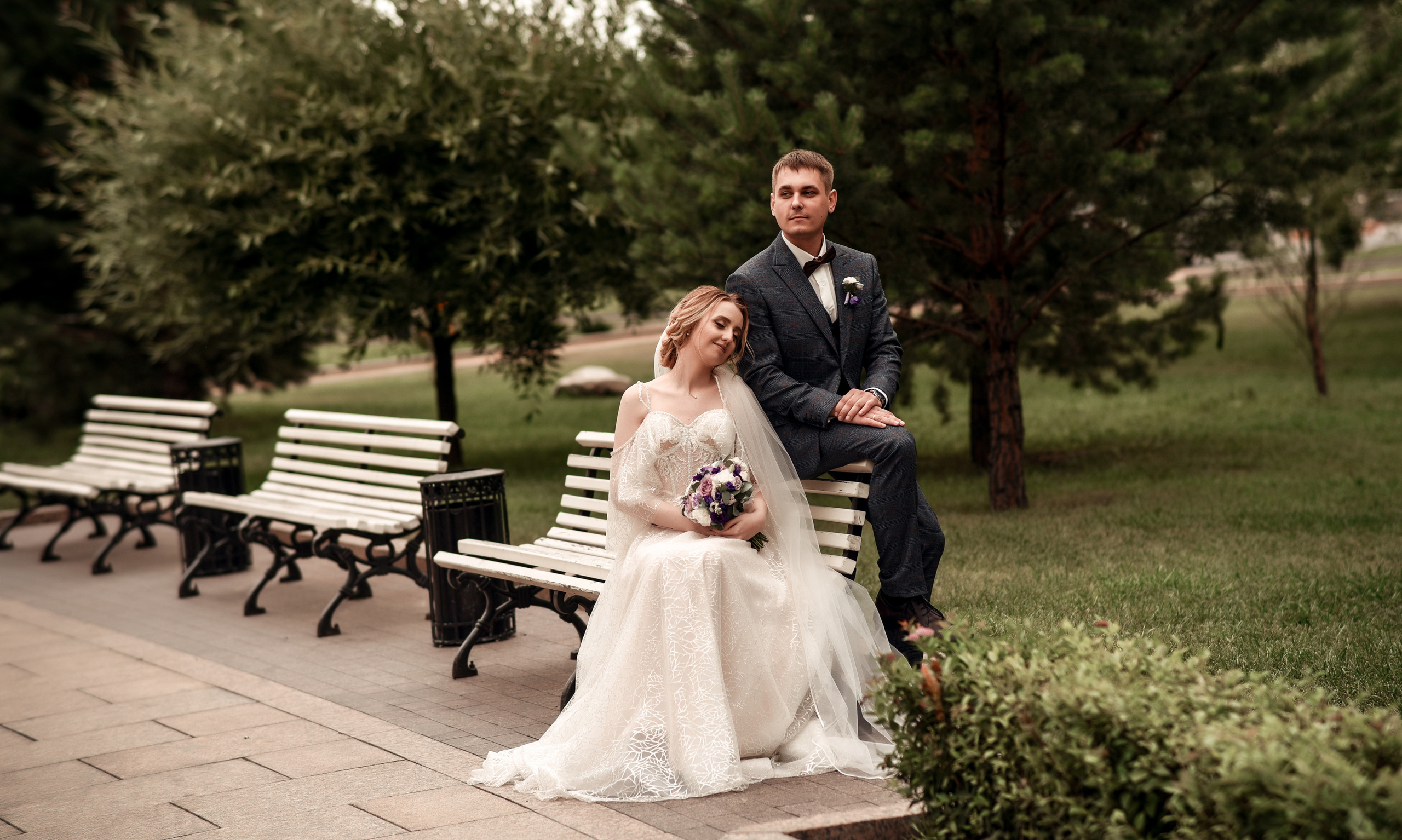 Нежная и романтичная пара Максим и Мария. Свадебный, семейный, детский, контент фотограф в Омске Максим Ильин