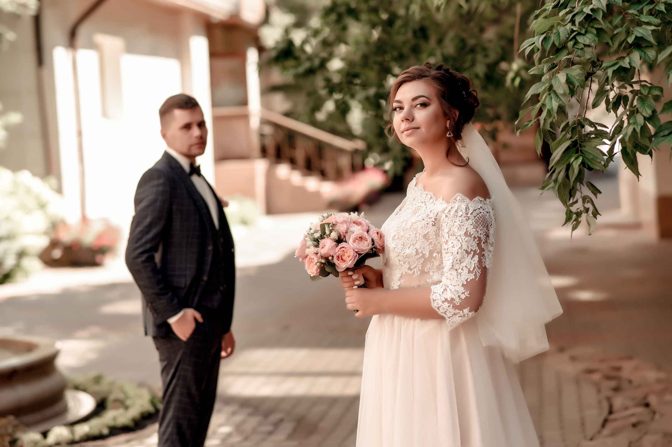 Свадебный день Максима и Валерии. Свадебный, семейный, детский, контент фотограф в Омске Максим Ильин