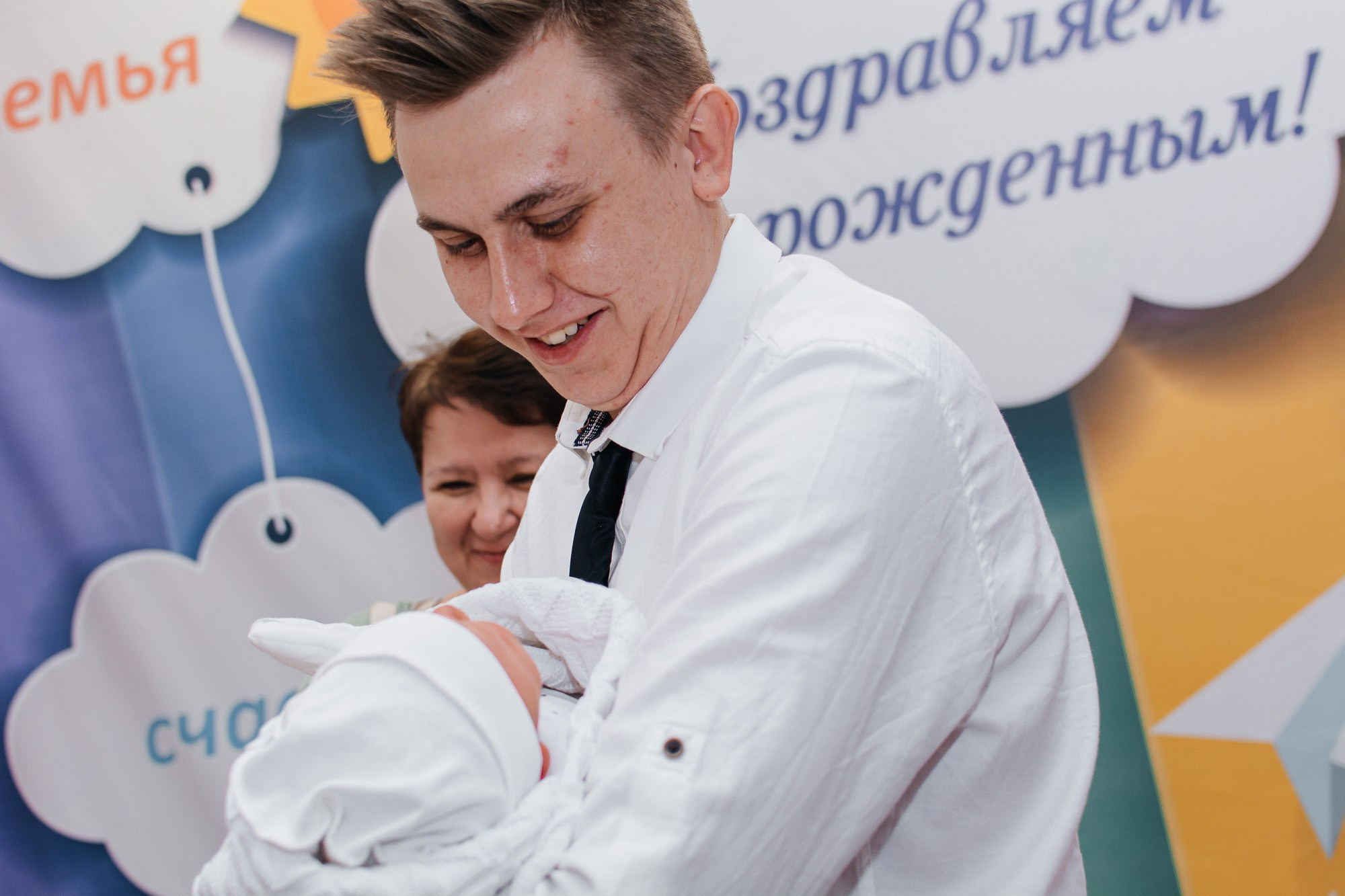 Выписка из роддома. Фотограф Ростов-на-Дону | фототерапевт