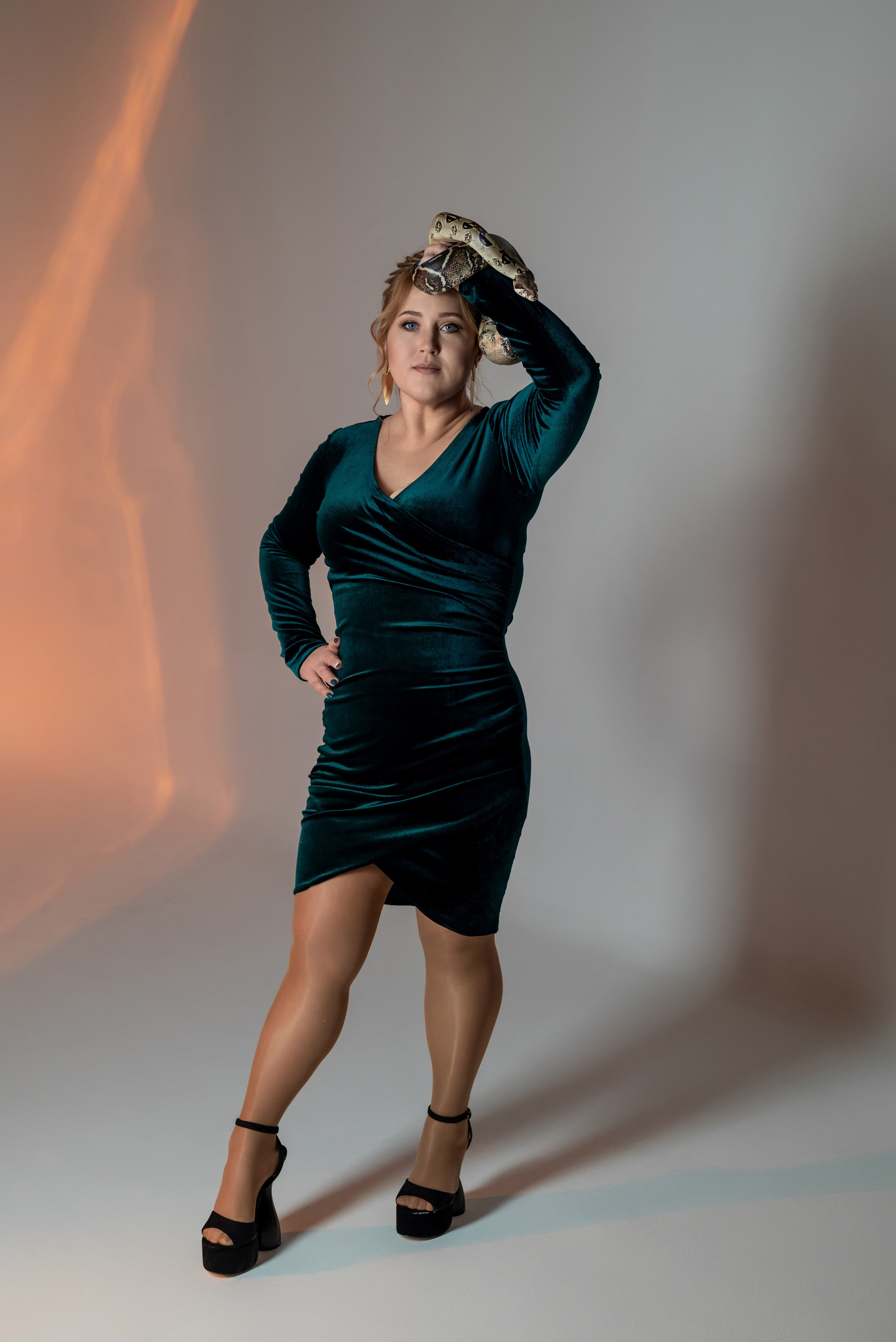 Фотопроект со змеёй 2025 г. Фотограф в городе Салават