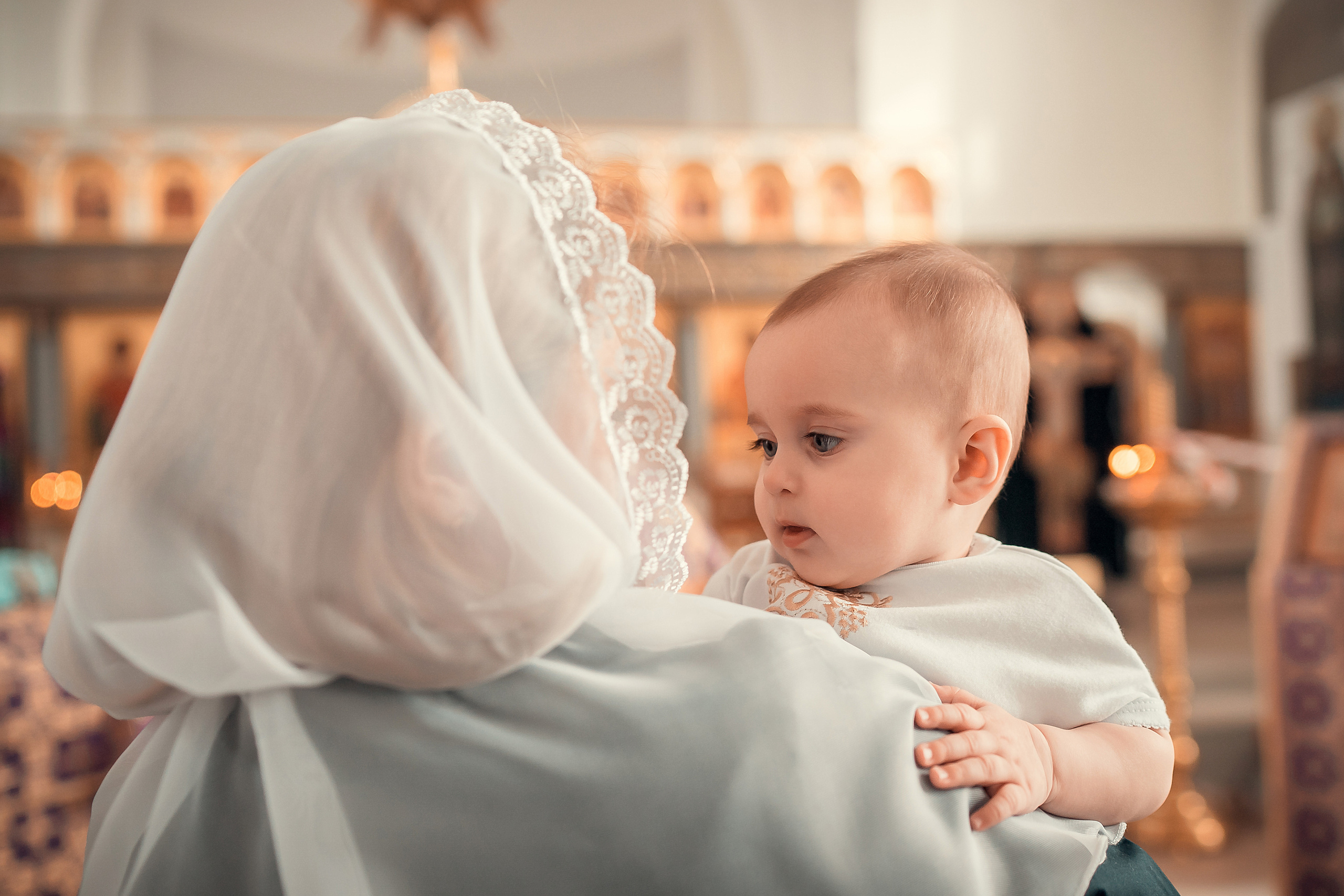 ТАИНСТВО КРЕЩЕНИЯ КСЕНИИ ХРАМ ФЕОДОРА ТИРОНА. Фотограф на Крещение и Венчание в Красноярске Рамазанова Юлия