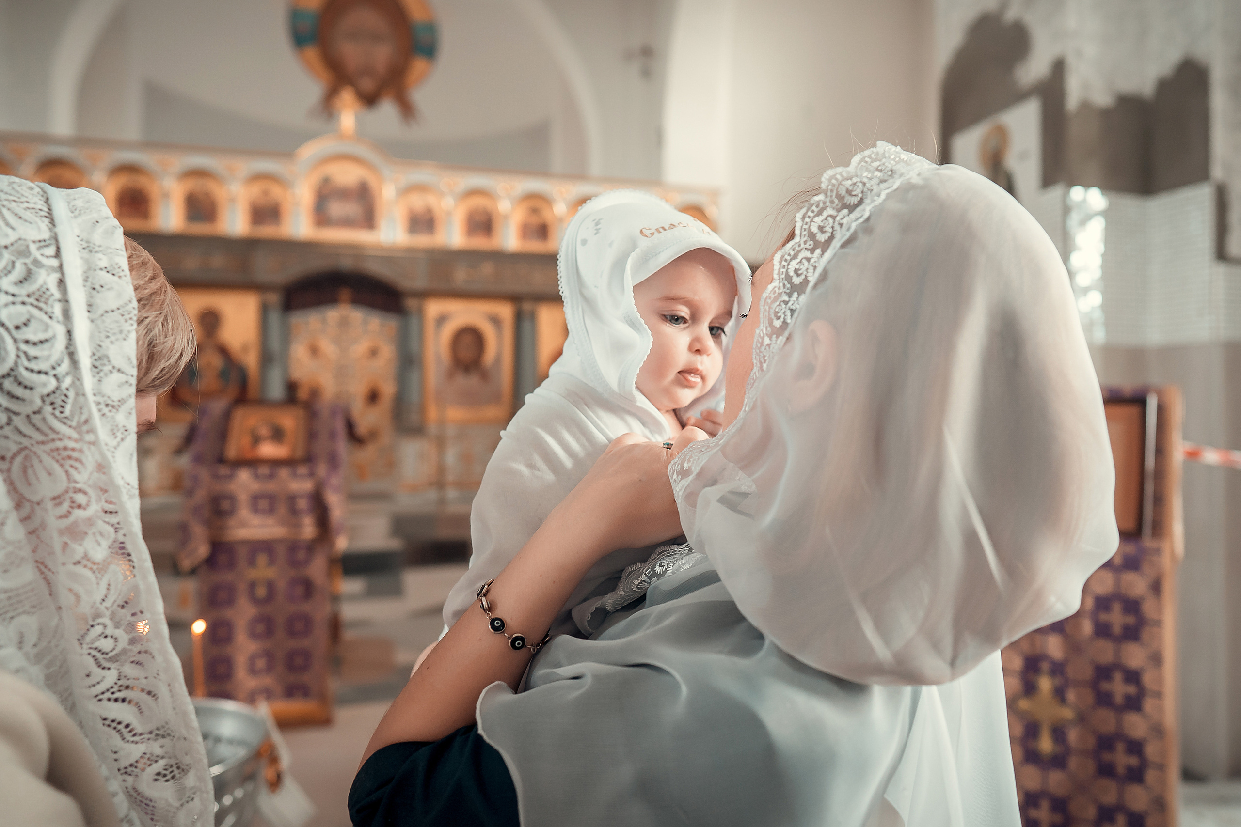 ТАИНСТВО КРЕЩЕНИЯ КСЕНИИ ХРАМ ФЕОДОРА ТИРОНА. Фотограф на Крещение и Венчание в Красноярске Рамазанова Юлия