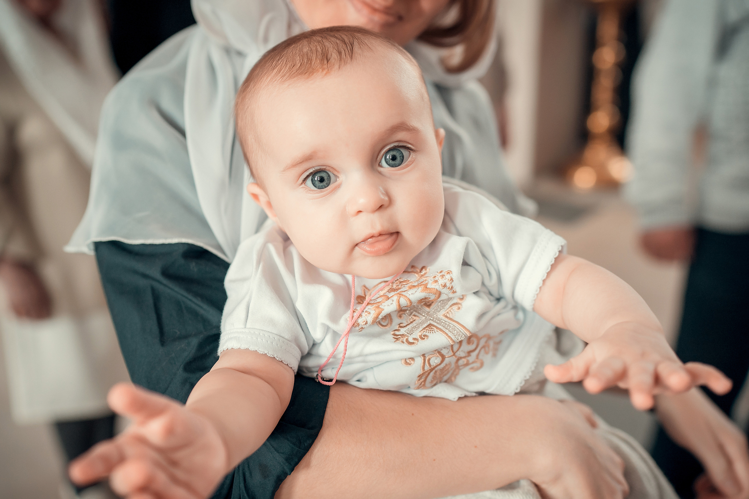 ТАИНСТВО КРЕЩЕНИЯ КСЕНИИ ХРАМ ФЕОДОРА ТИРОНА. Фотограф на Крещение и Венчание в Красноярске Рамазанова Юлия