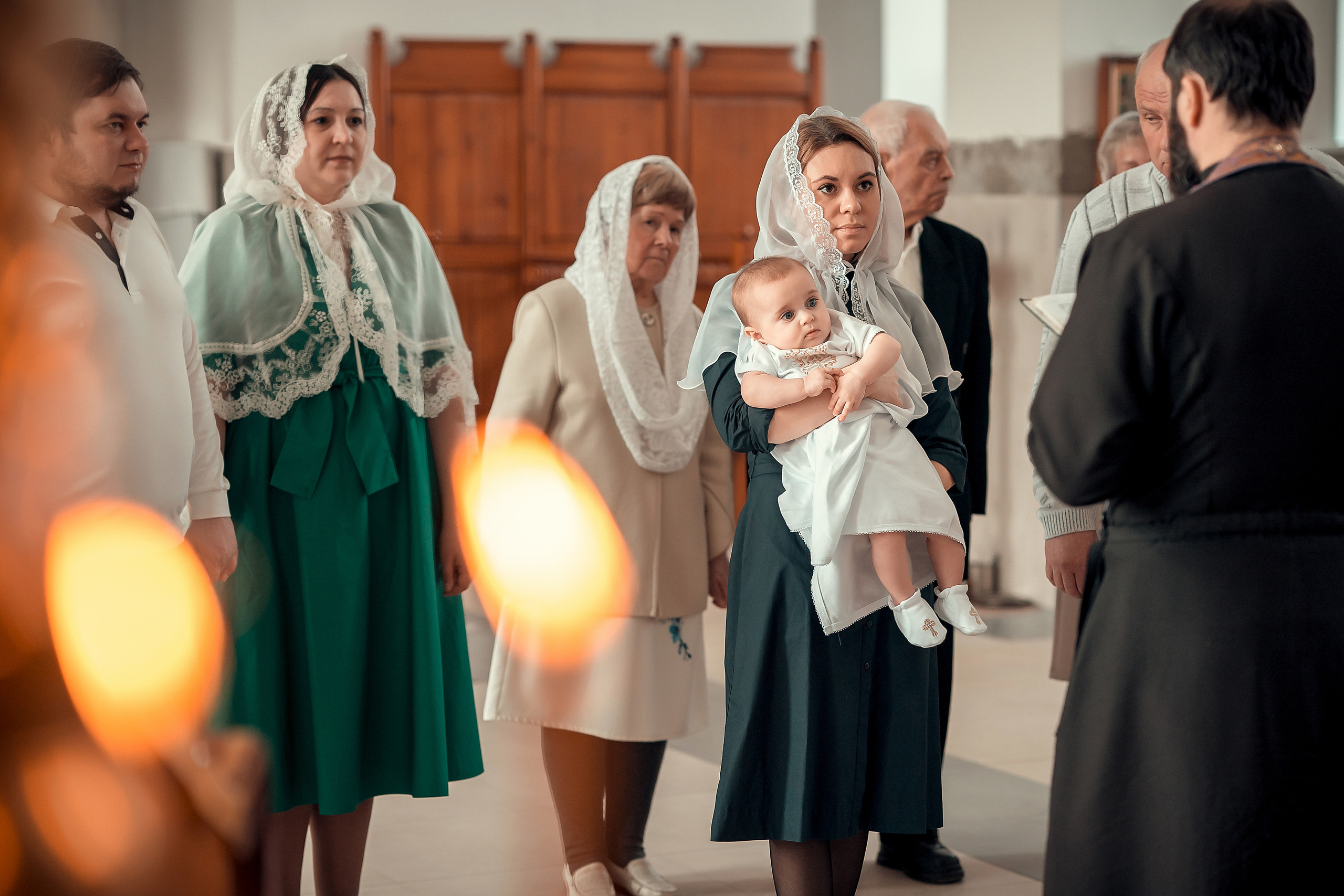 ТАИНСТВО КРЕЩЕНИЯ КСЕНИИ ХРАМ ФЕОДОРА ТИРОНА. Фотограф на Крещение и Венчание в Красноярске Рамазанова Юлия