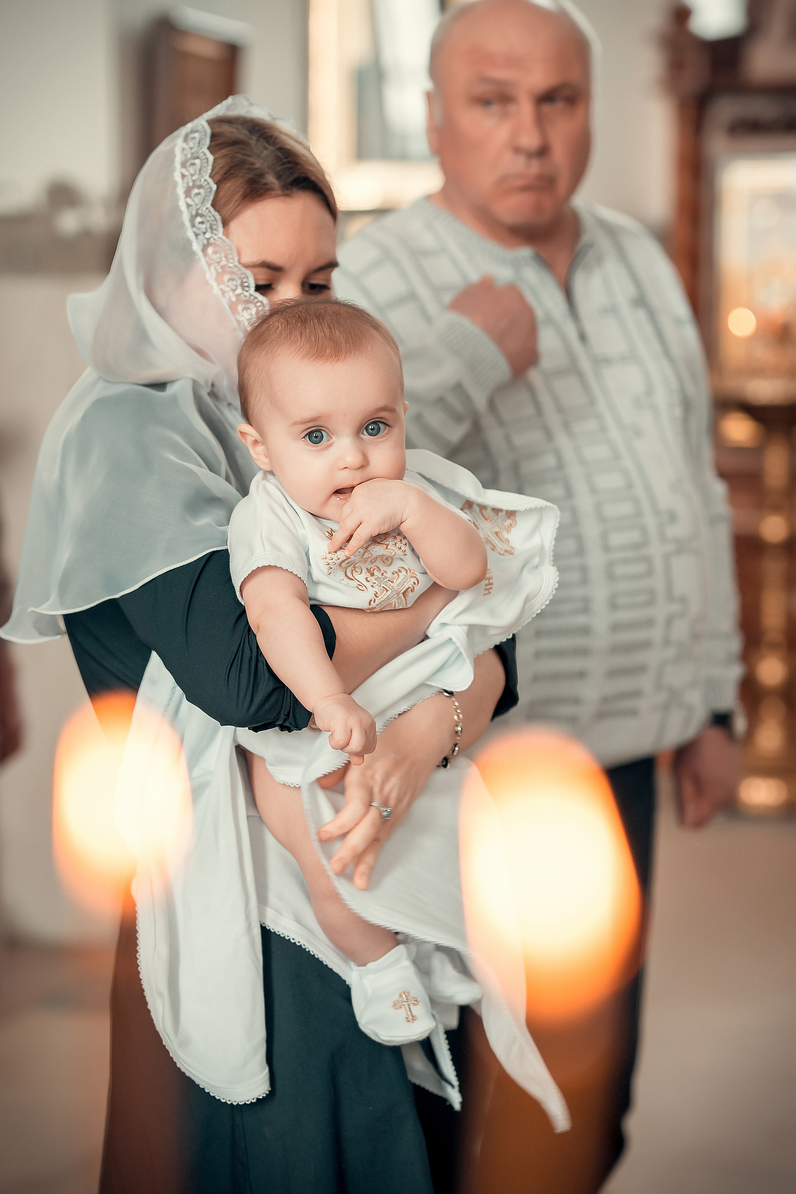 ТАИНСТВО КРЕЩЕНИЯ КСЕНИИ ХРАМ ФЕОДОРА ТИРОНА. Фотограф на Крещение и Венчание в Красноярске Рамазанова Юлия