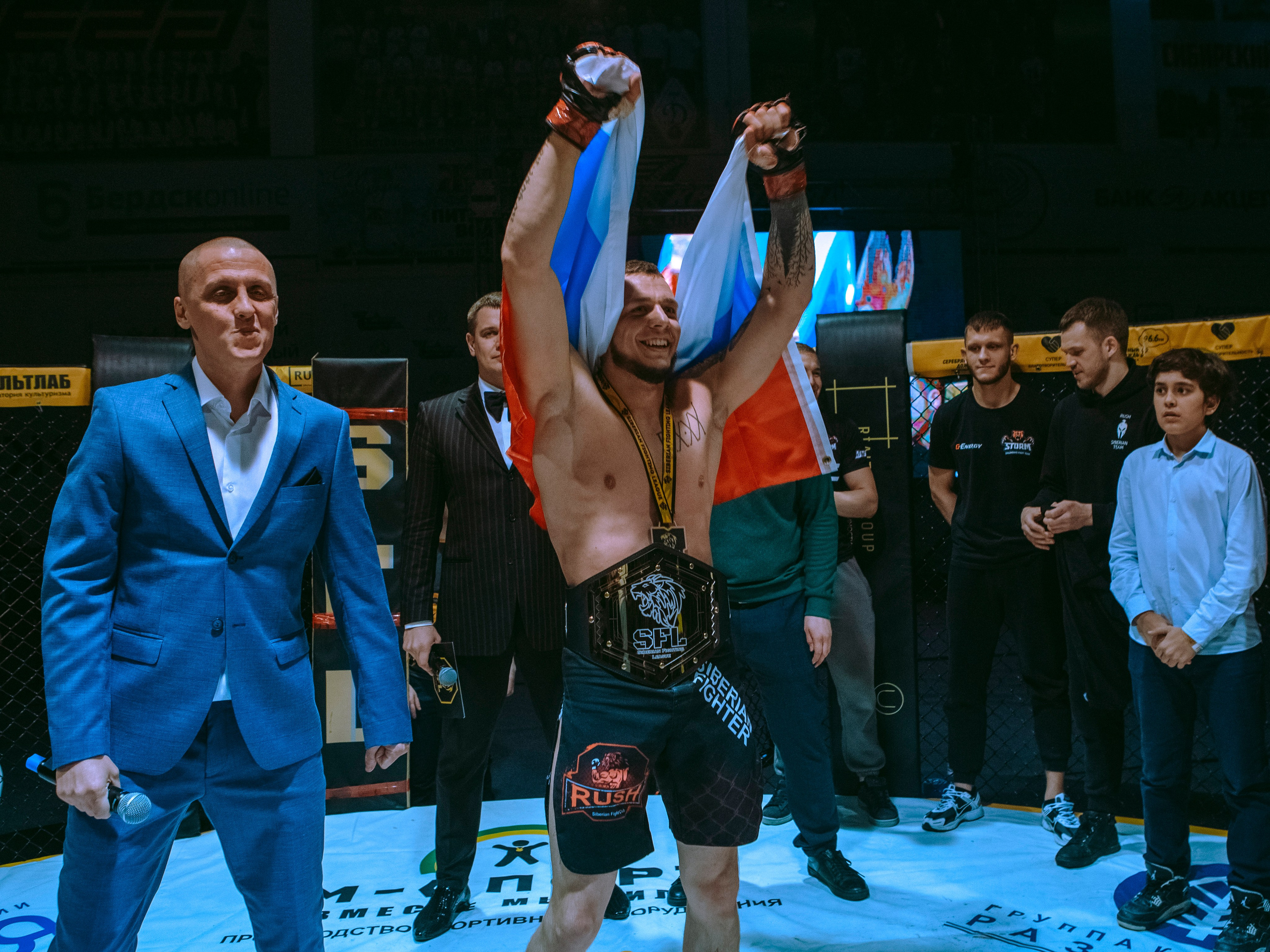 SFL 17 | Siberian Fighting League. Портретный фотограф в Москве Дарья Цезария