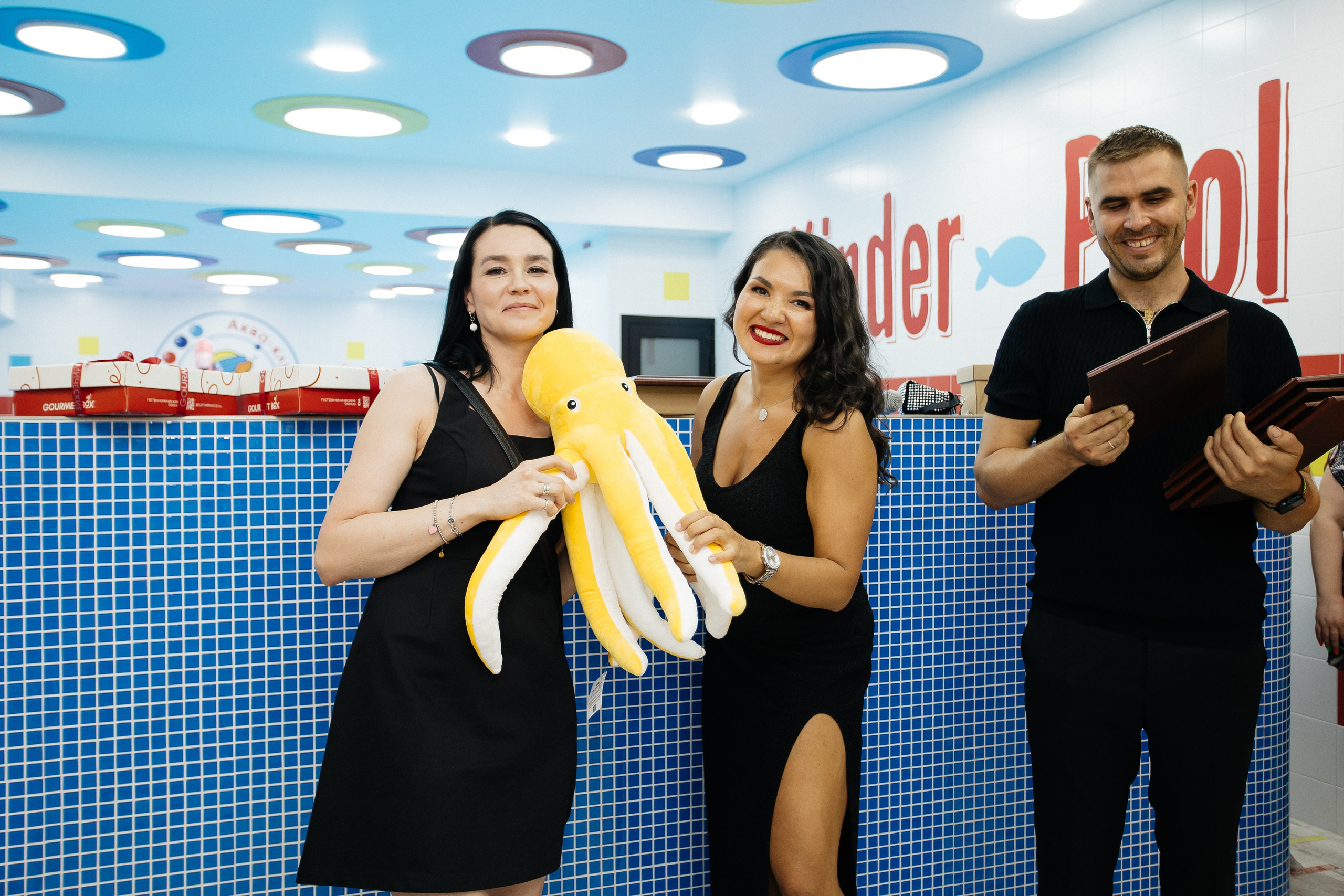 Открытие бассейна. Фотограф в Иркутске