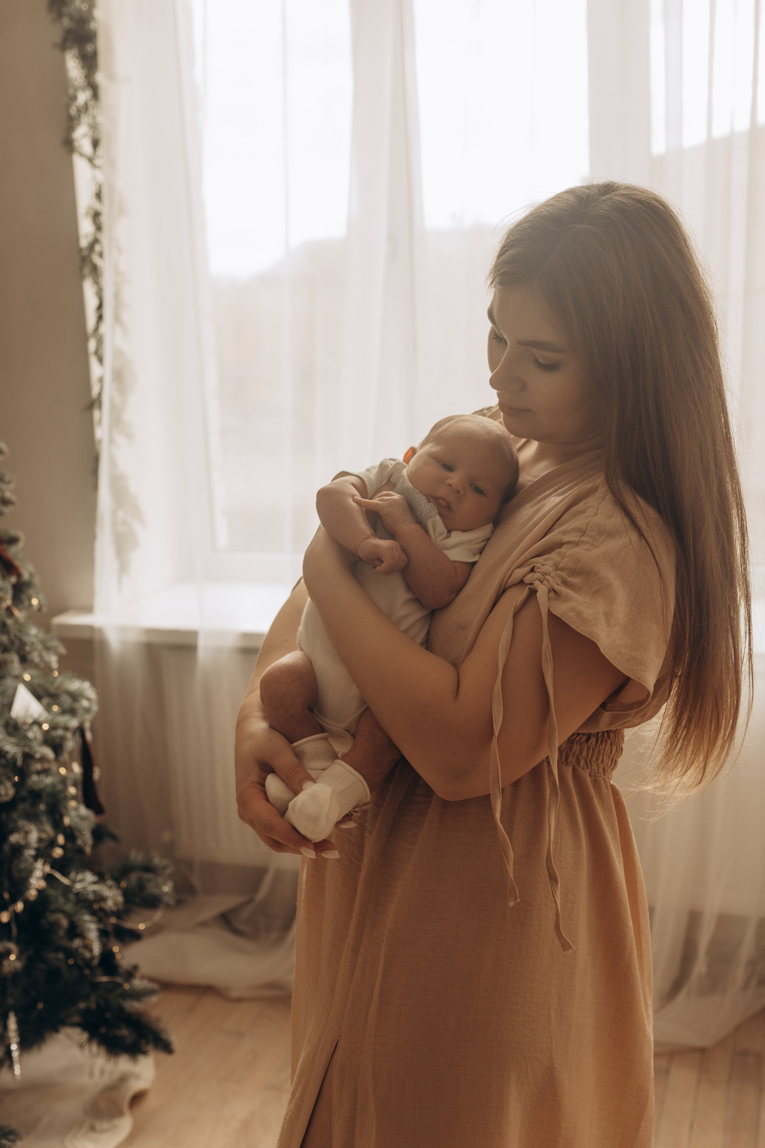 Мама и малыш. Первый месяц вместе. Фотограф в Ставрополе Svetlana Matveeva