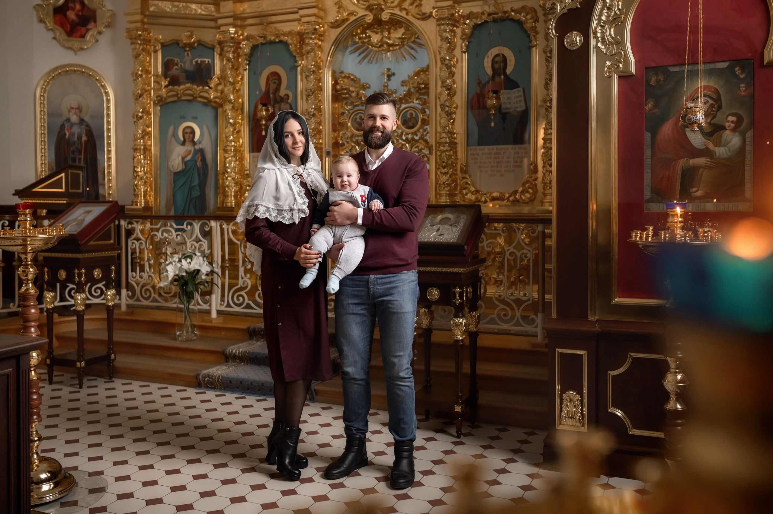 Воскресенская церковь на ВО. Фотограф на Крещение в Санкт-Петербурге