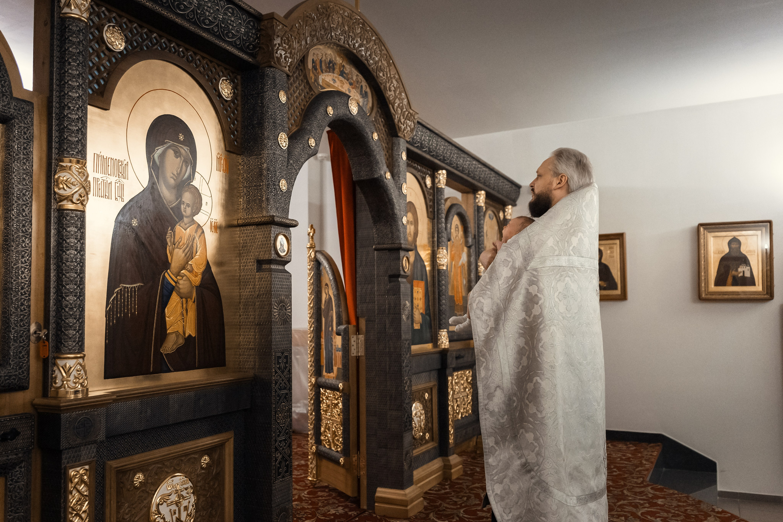 Крещение в Храме Троицы Живоначальной г. Реутов. Профессиональный фотограф в Москве и Мо Мария Шантарёва