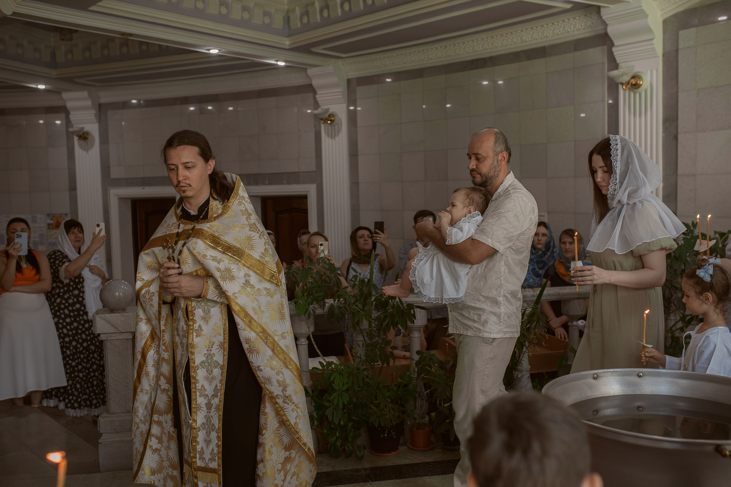 Крещение Арсения. Фотограф на Крещение и Венчание в Ташкенте
