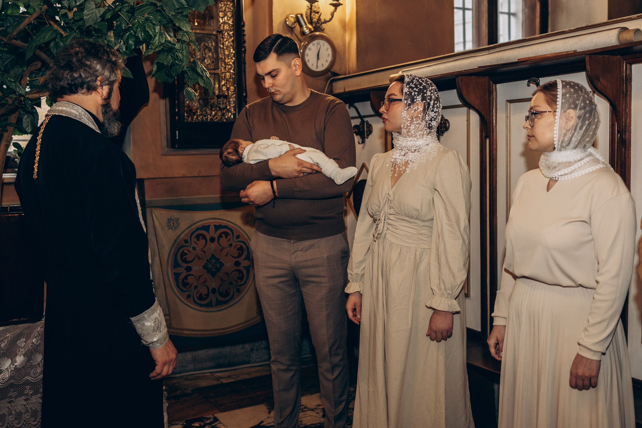 Крещение в Храме Воскресения Словущего в Даниловской Слободе. Главная