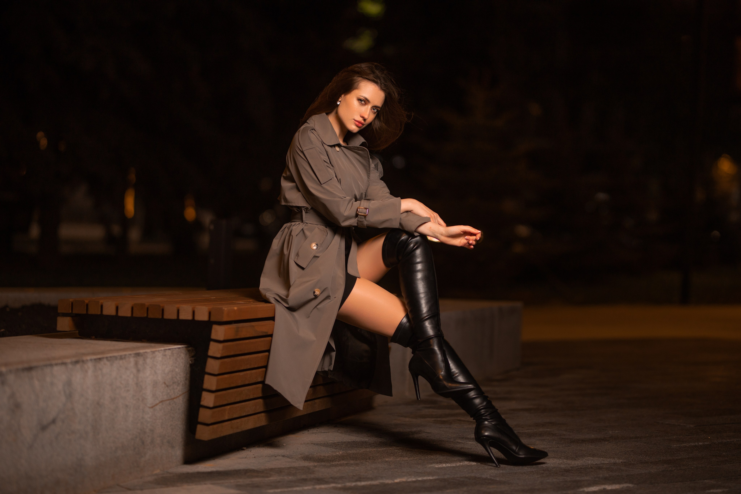 Вечерний уличный фотосет с Анастасией в формате для «себя»