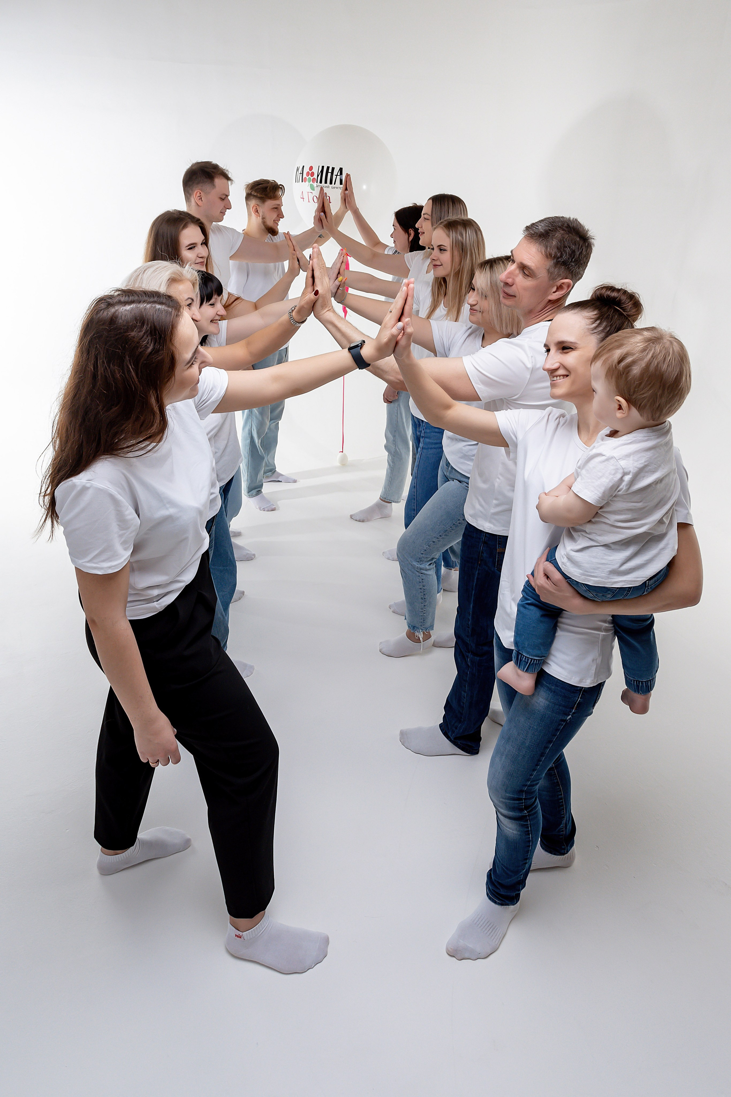 СЪЁМКА КОЛЛЕКТИВА В СТУДИИ. Свадебный фотограф в Воронеже Ирина Кривцова