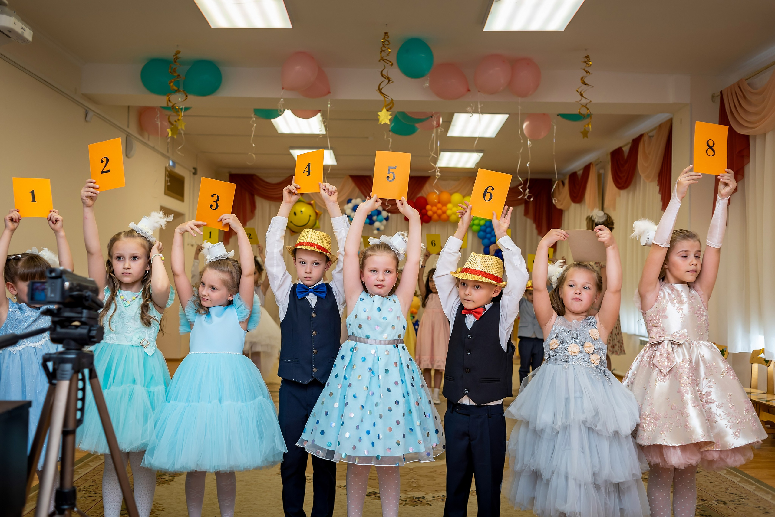 Выпускные в саду. Фотограф Юлия Попова