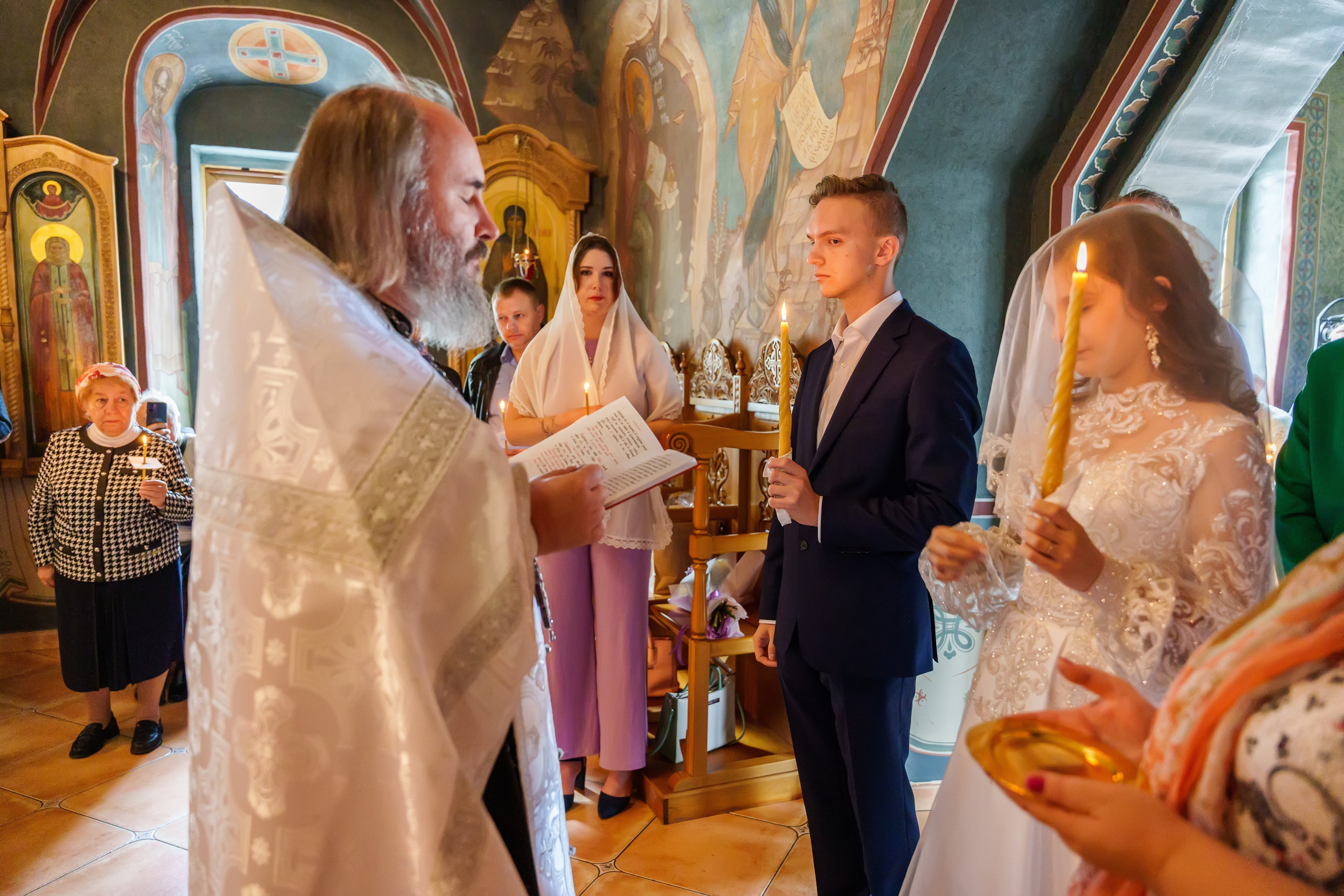 Венчание. Фотограф Юлия Попова