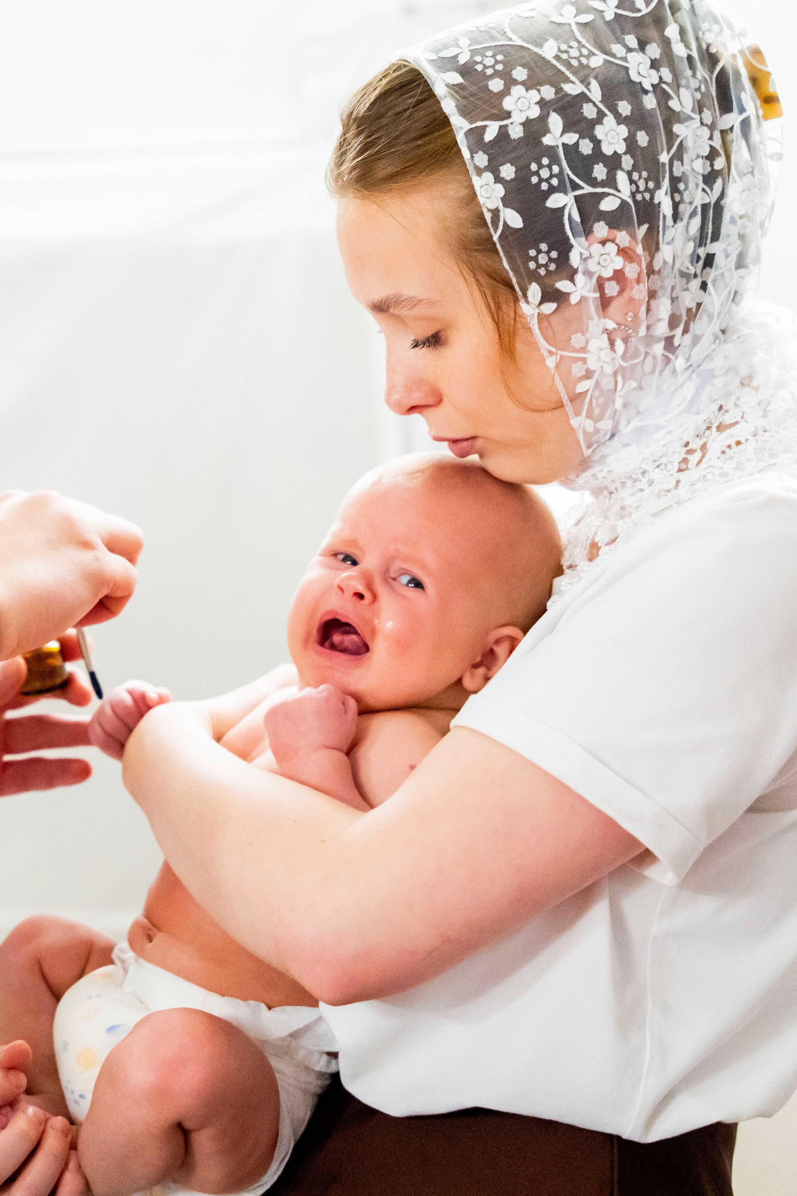 Крещение Льва. Фотограф Юлия Попова