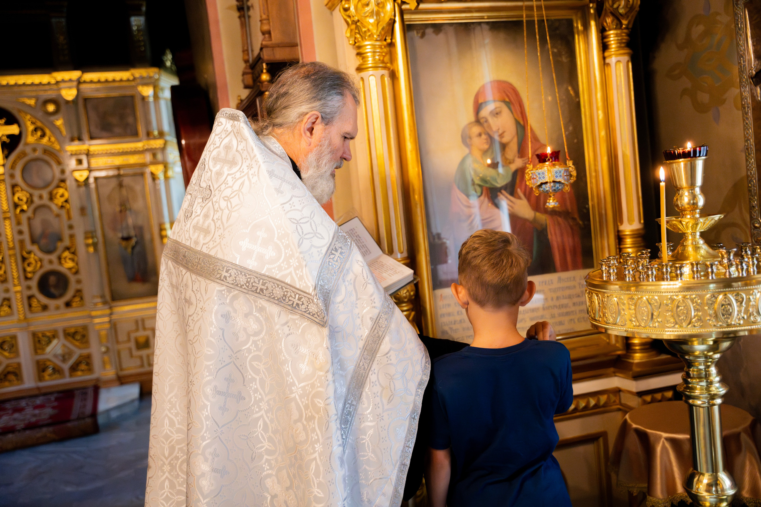 Крещение Даниила. Фотограф Юлия Попова