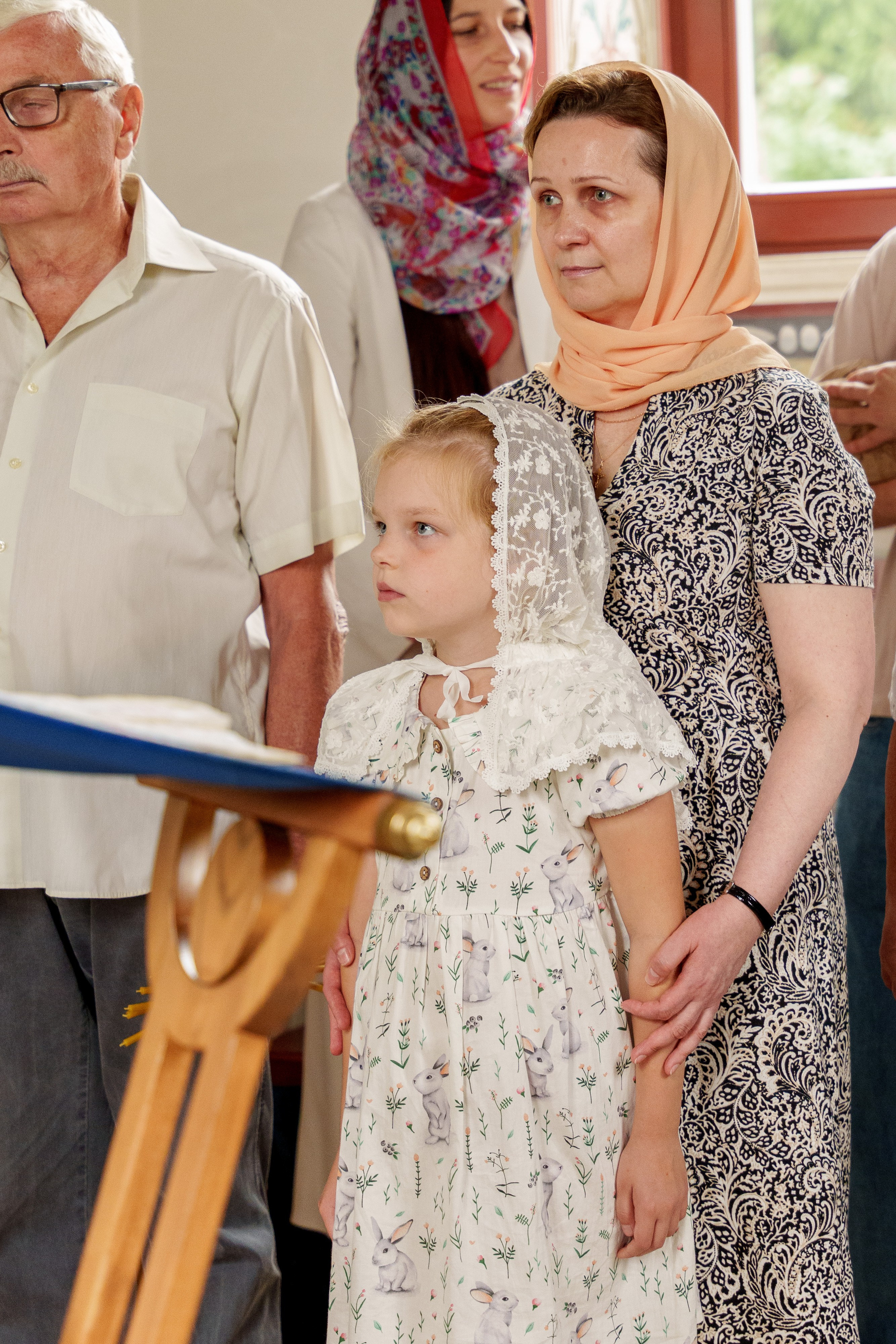 Крещение Полины. Фотограф Юлия Попова