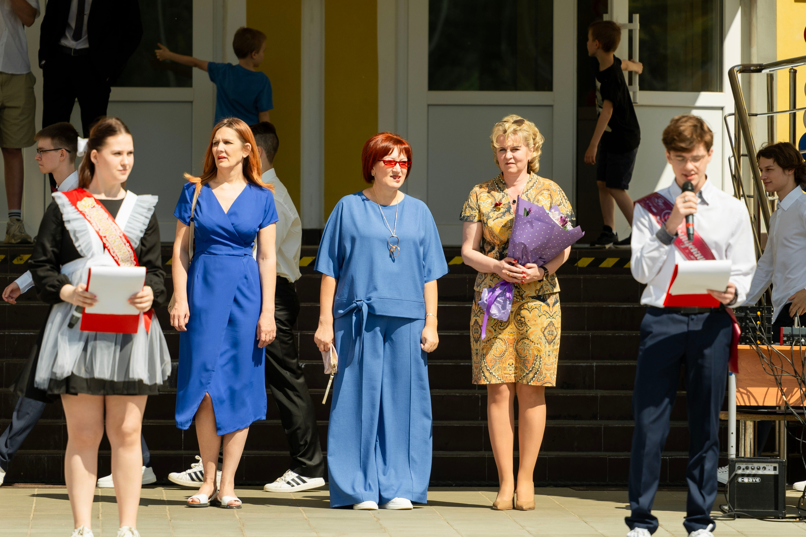 Выпукные 9 классы. Фотограф Юлия Попова