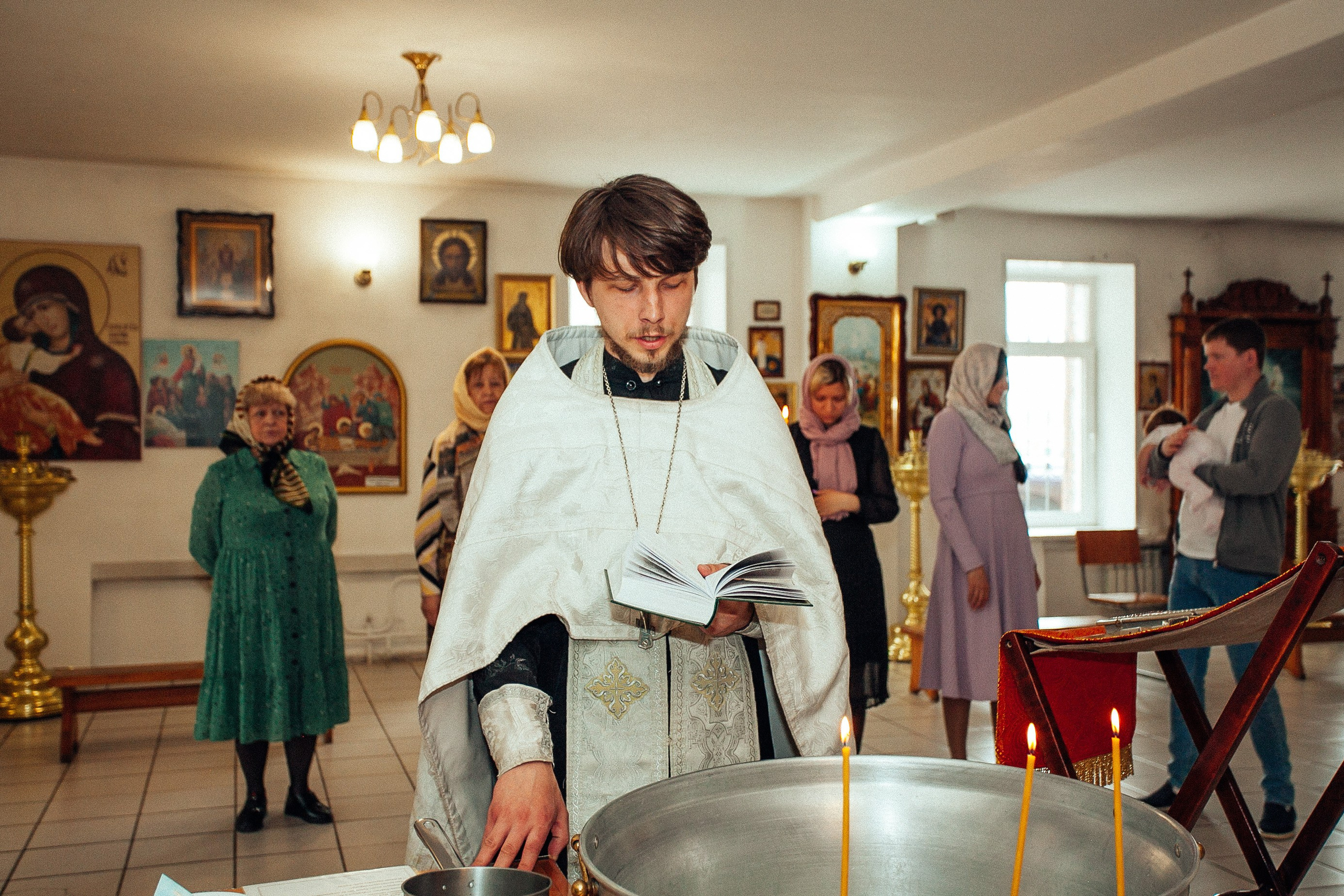 Крещение. Фотограф Дарья Локотко в Красноярске
