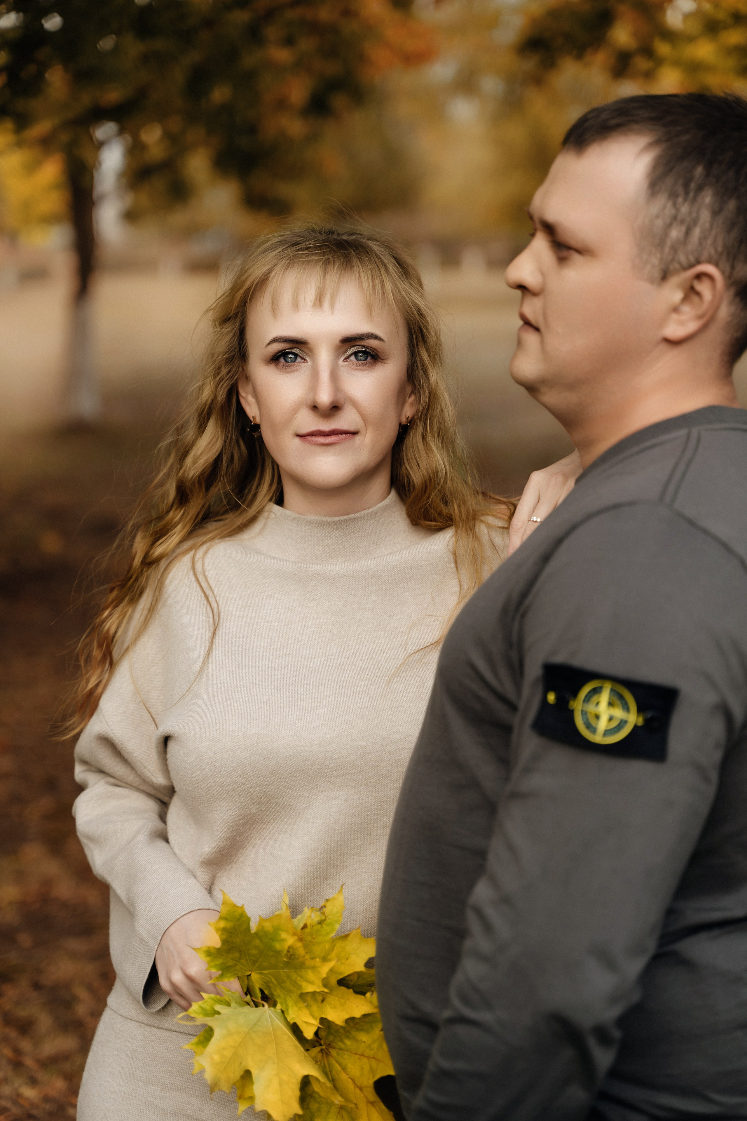 Осенняя фотосессия в стиле Love Story. Семейный фотограф в Белгороде Амелина Алина
