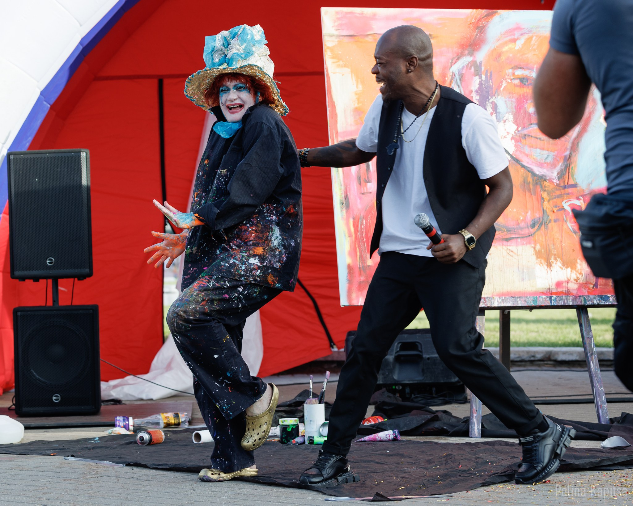 Стрельбицкая. Перфоманс. Театральный фотограф Полина Капица