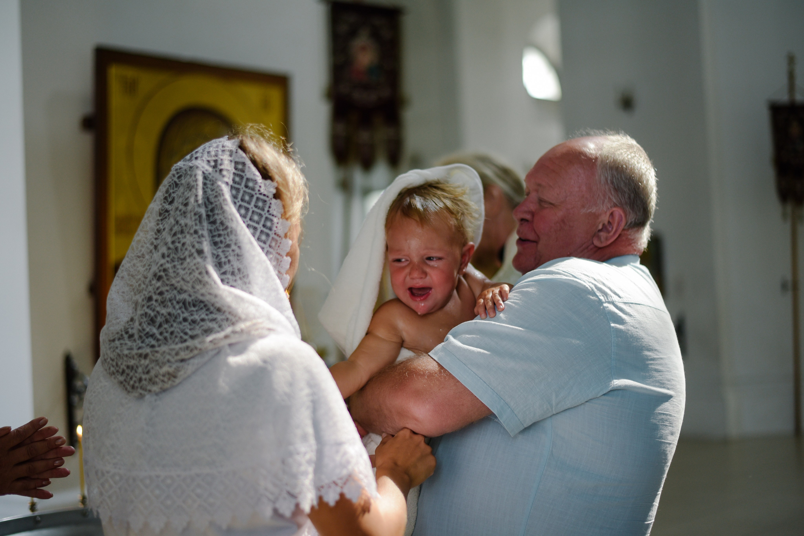 Крещение Леонида. Фотограф Лола Волна, город Москва
