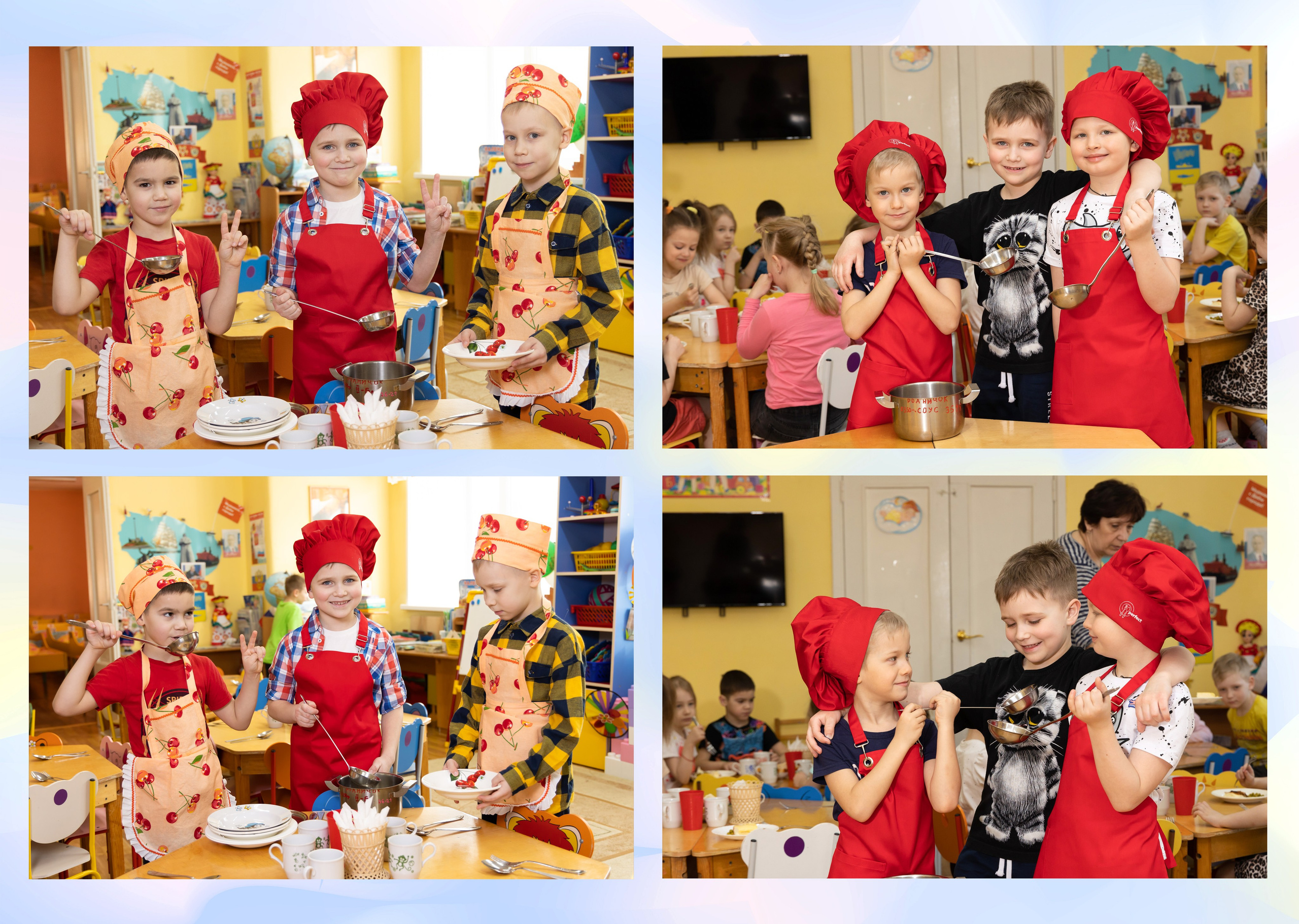 Детские сады. Выпускные альбомы. Детская сюжетная съемка