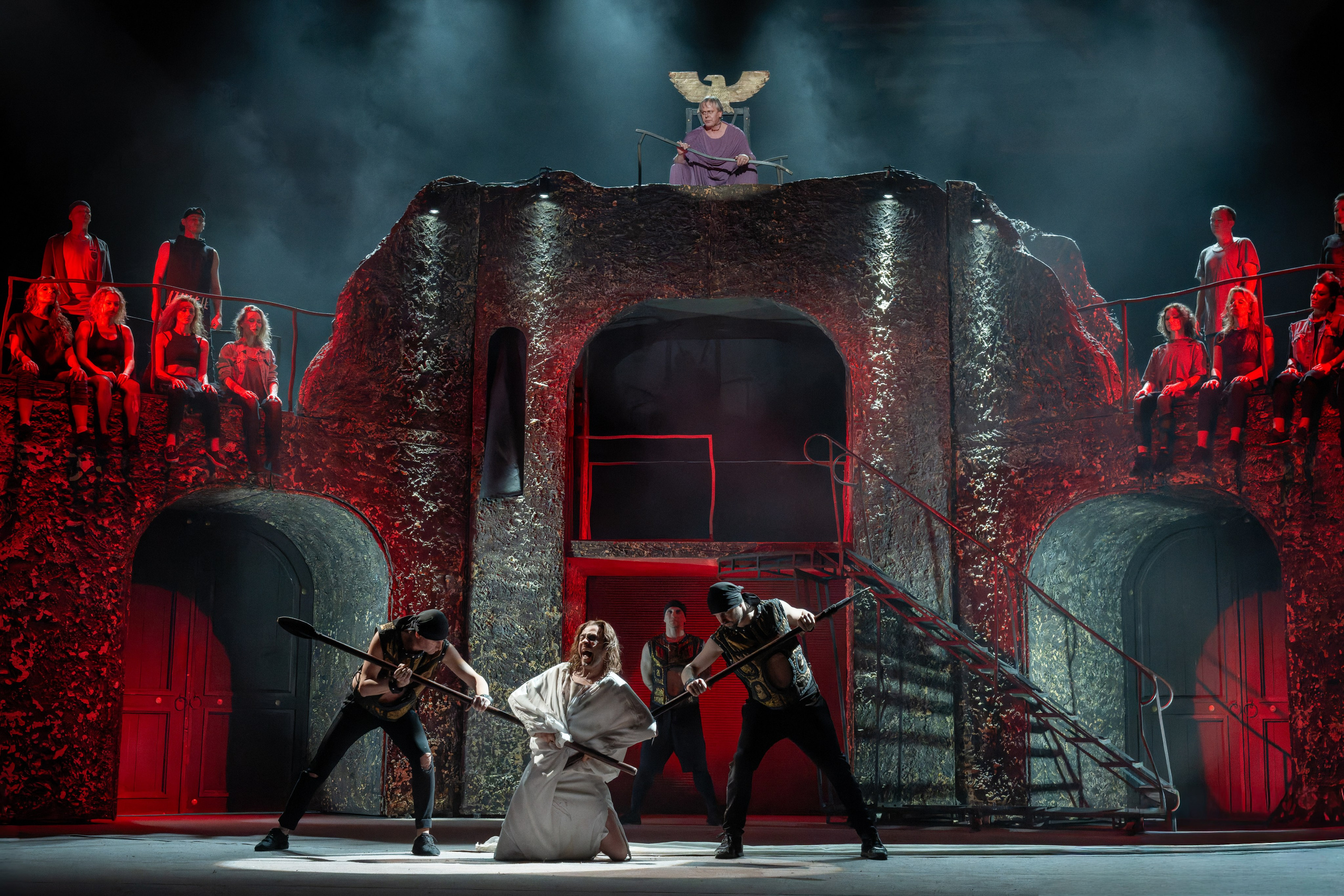 Театр Моссовета: Иисус Христос Супервезда — 35 лет на сцене. Сайт фотографа Сергея Абрамова