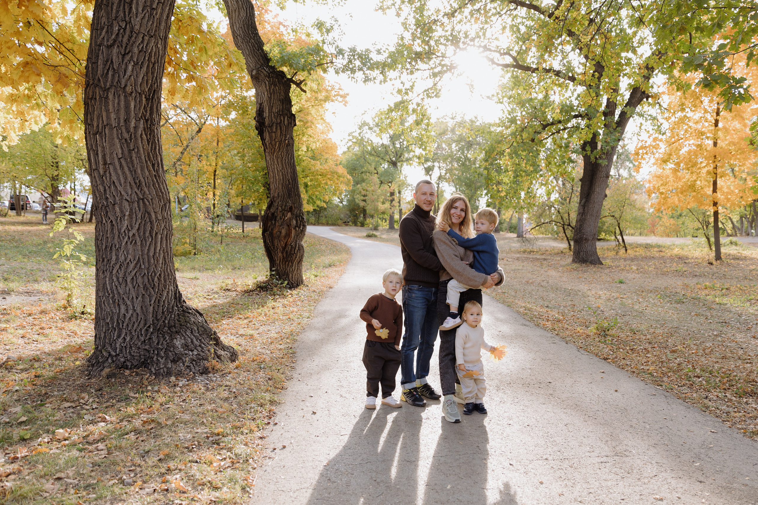 Осенняя семейная съемка. Свадебный и семейный фотограф в Самаре Катя Боб