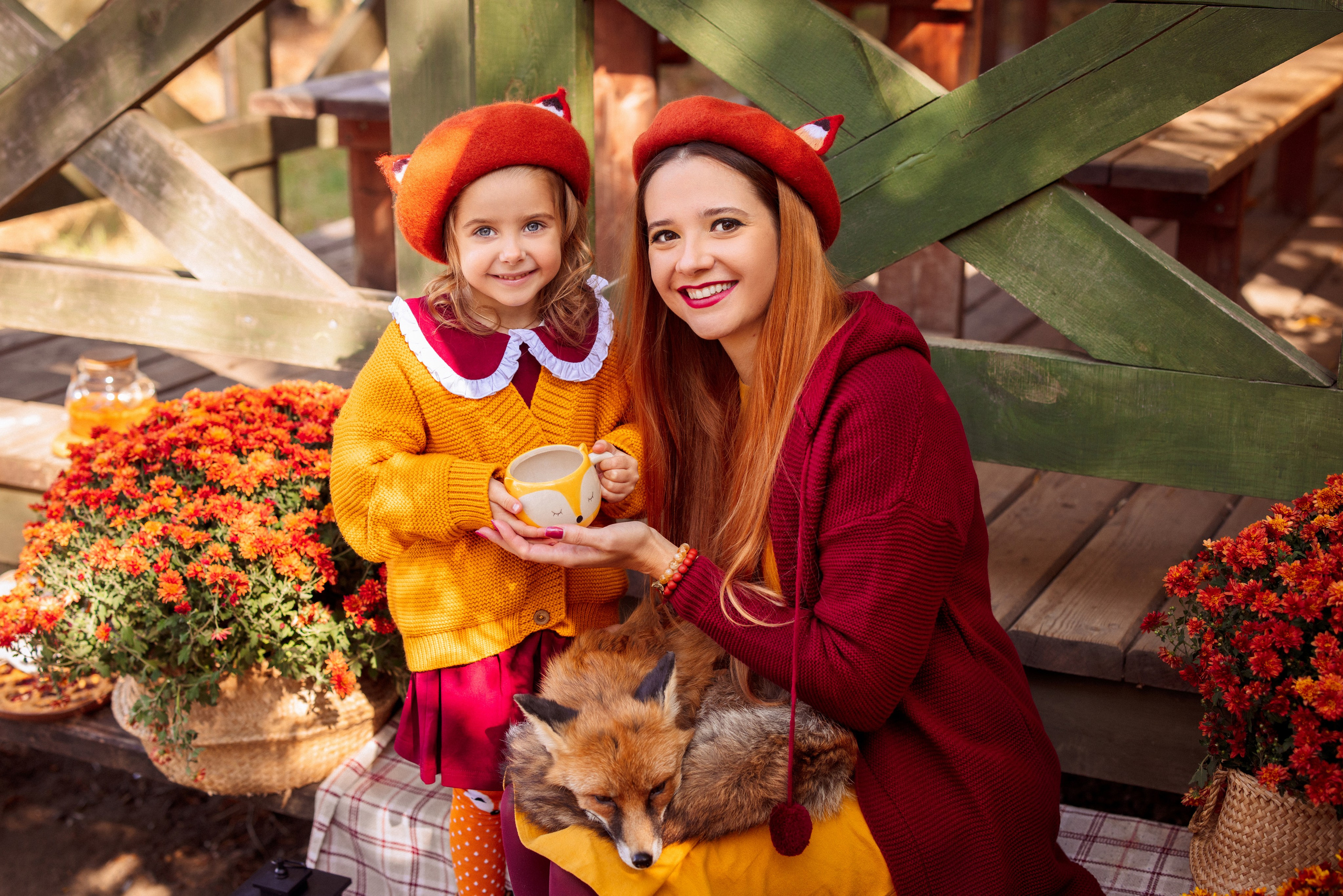Осень с «Лисом». Семейный и детский фотограф в Краснодаре Анна Трашкова