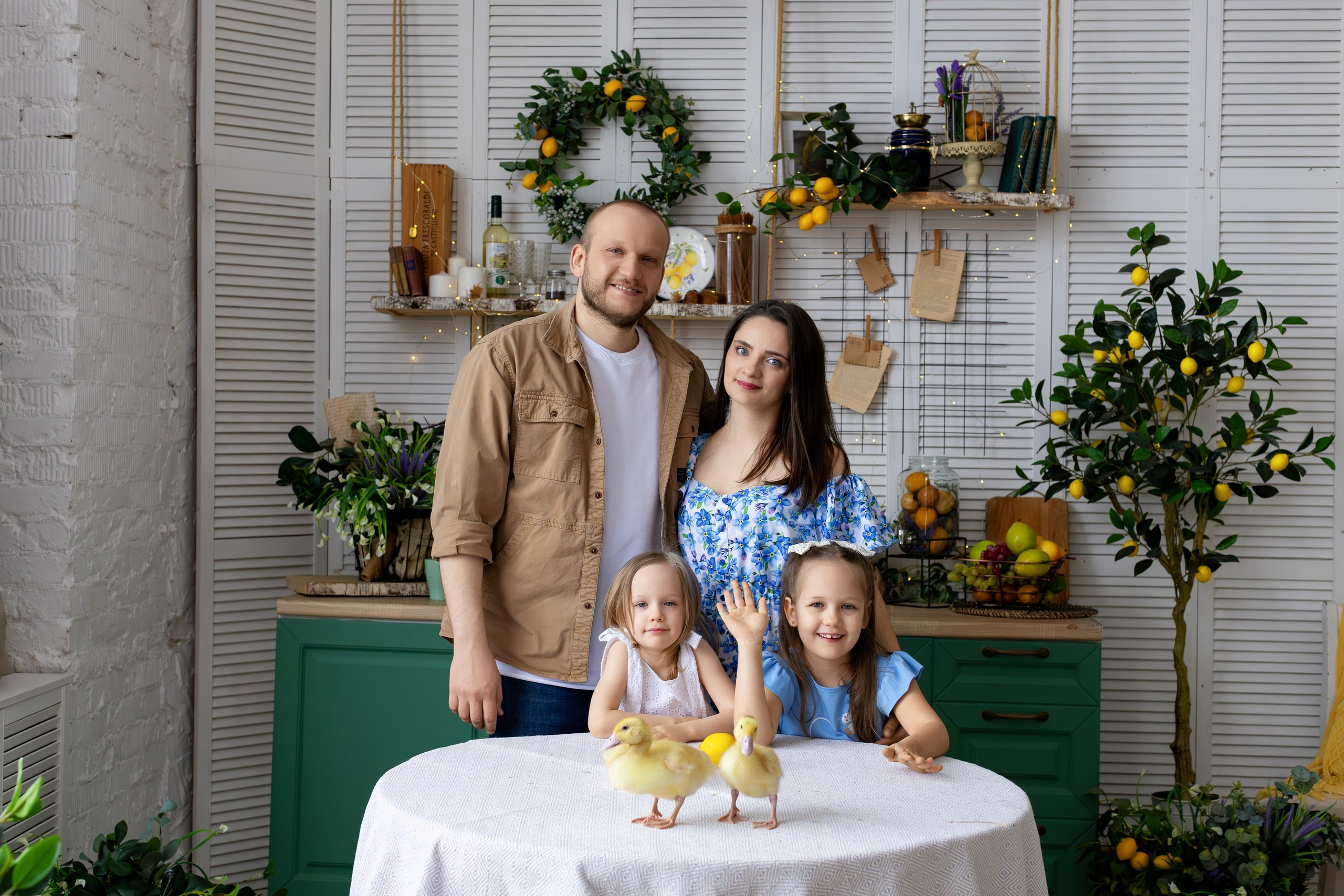 Фотосесии с Утятами и Кроликами (Пасхальные Фотосессии). Семейный и Детский фотограф в Москва Скворцова Татьяна