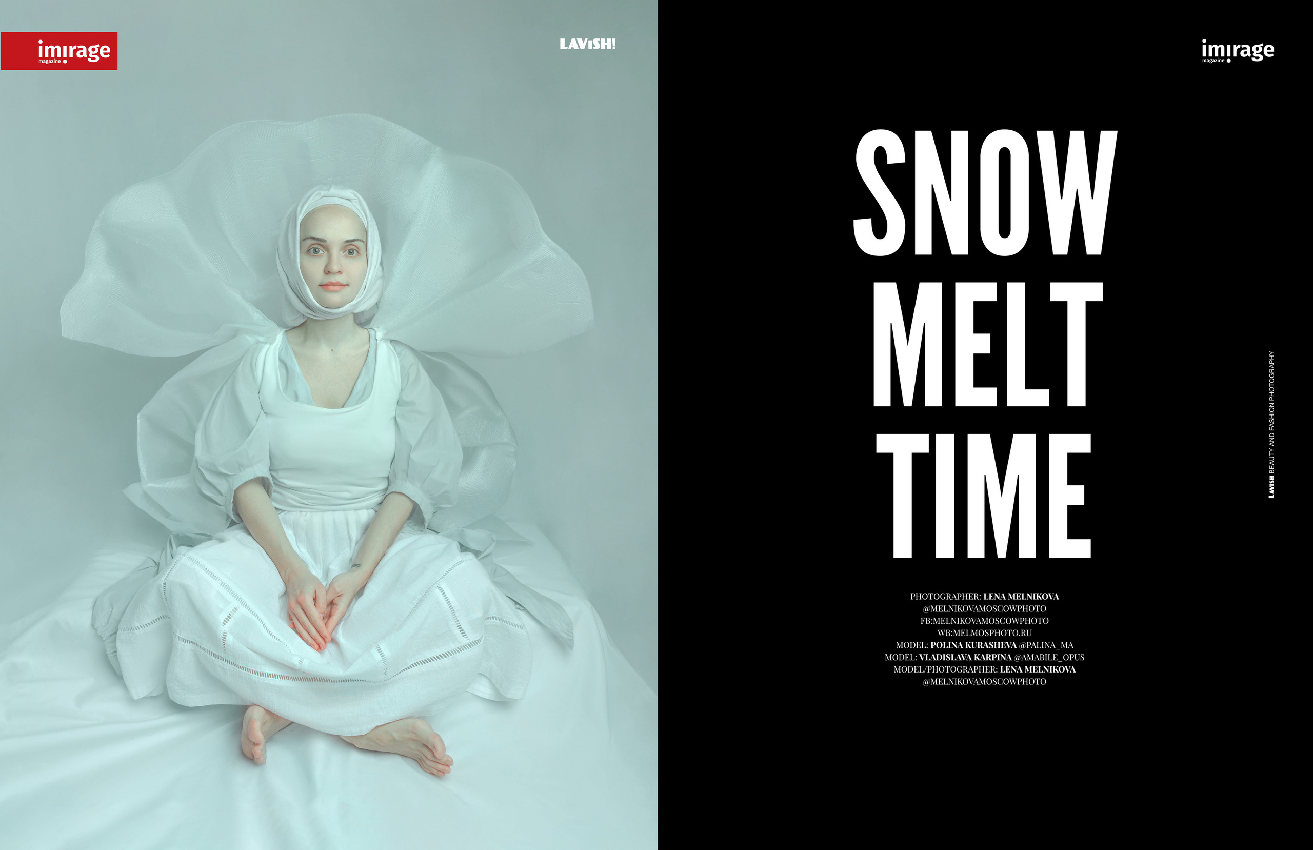 IMIRAGE. Reportage, architectural, fine art photographer Lena Melnikova in Moscow