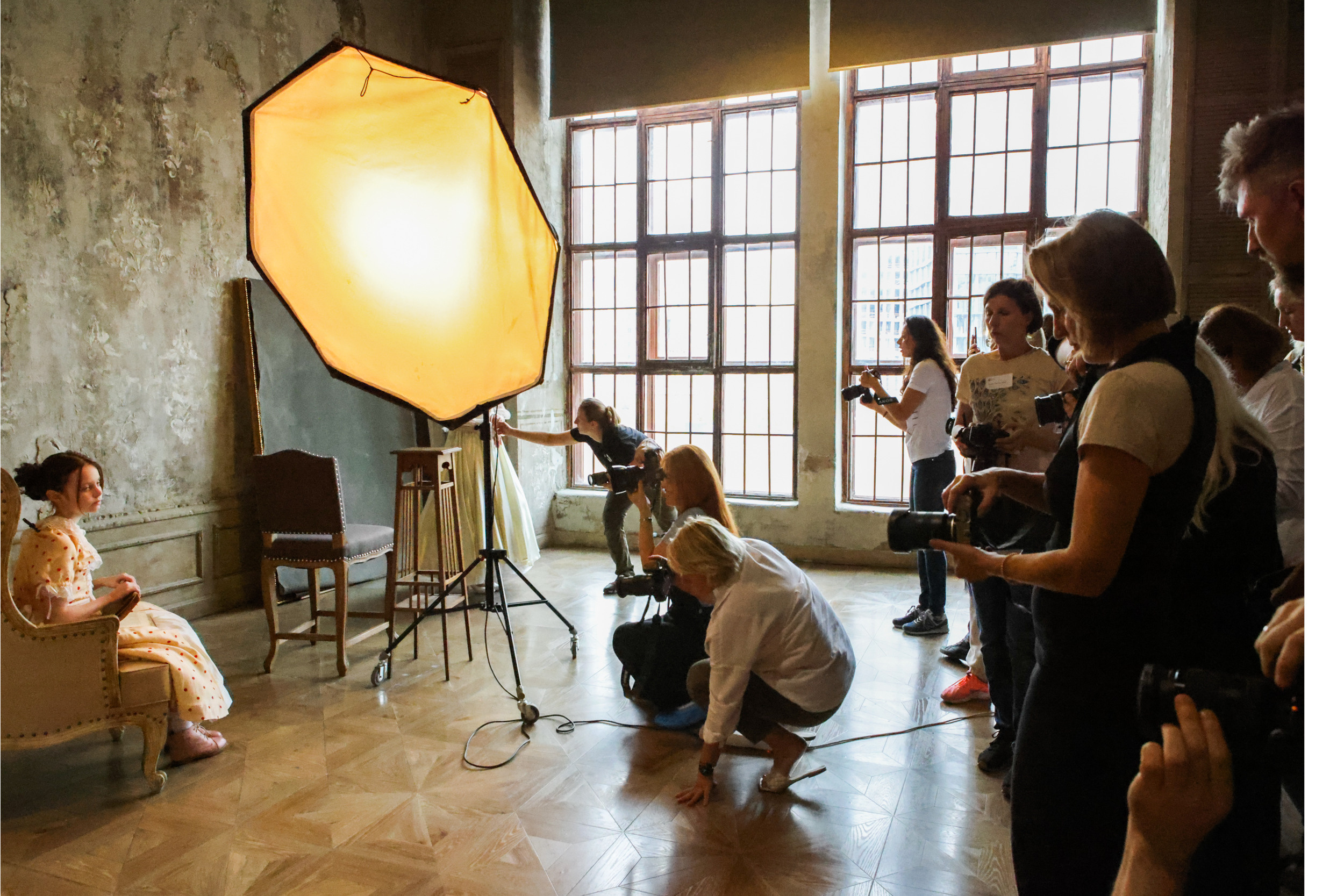 Воркшоп школы Анны Крауклис. Репортажный, архитектурный, театральный и файн-арт фотограф Лена Мельникова в Москве