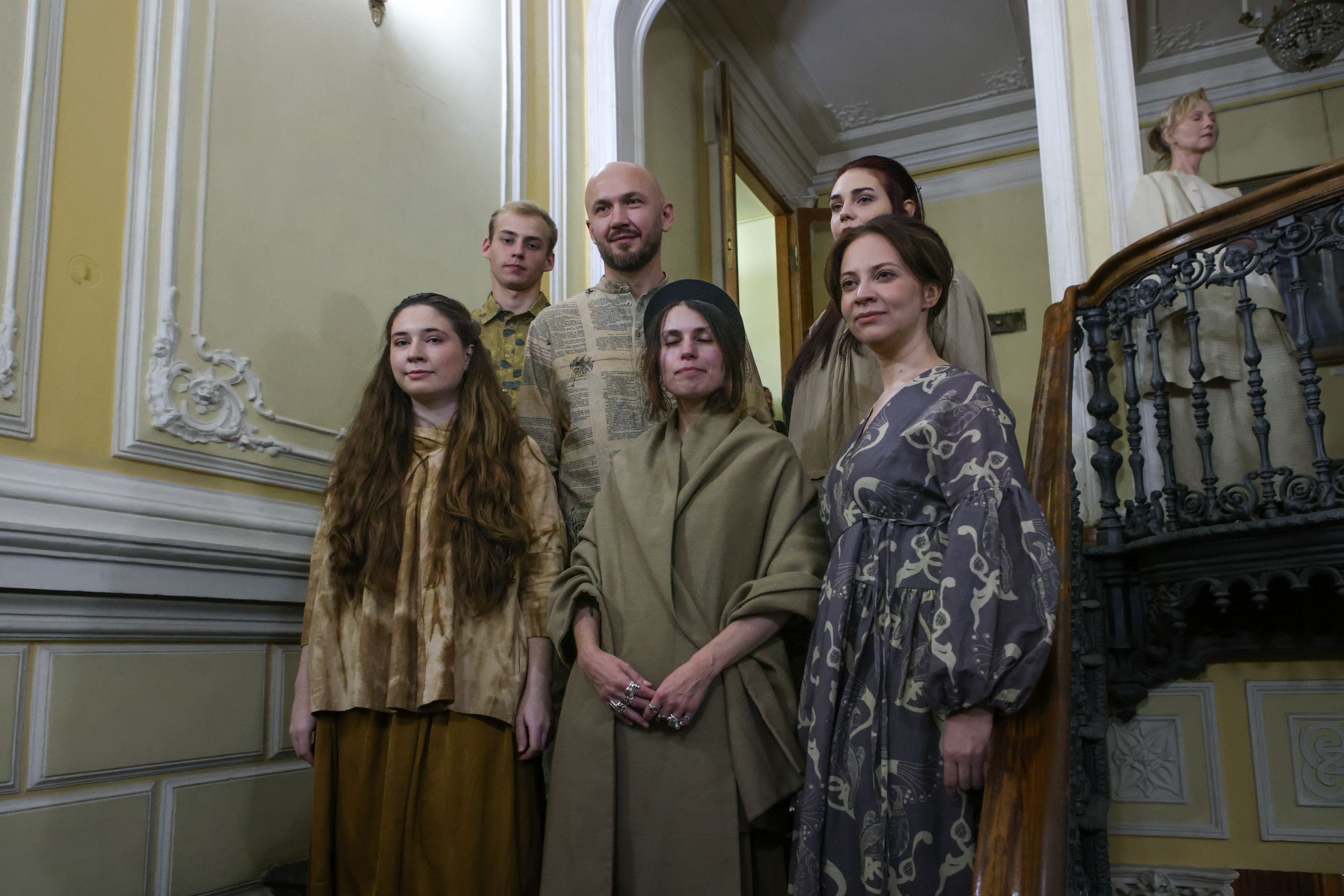 Модный показ в библиотеке им. Пушкина. Репортажный, архитектурный, театральный и файн-арт фотограф Лена Мельникова в Москве