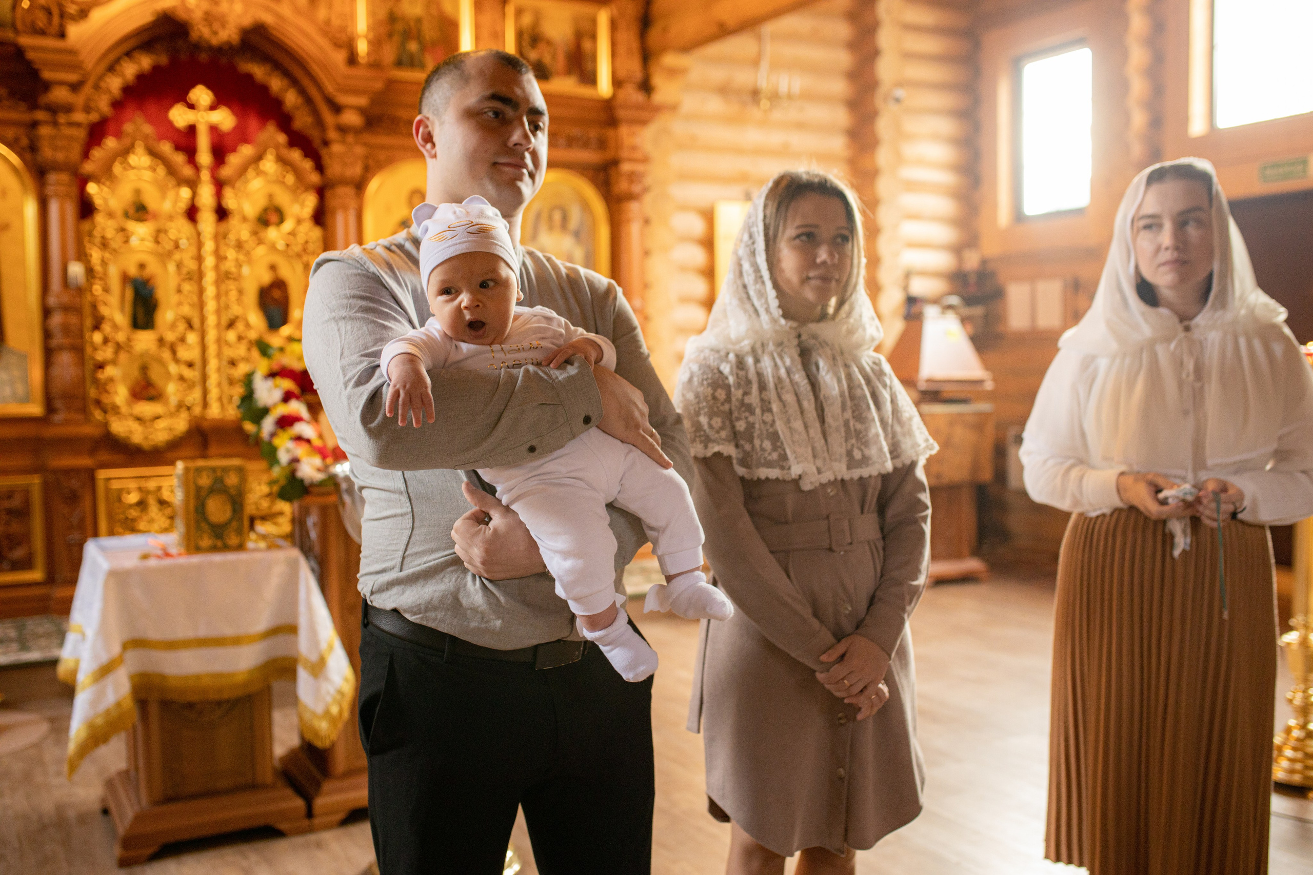 Таинство крещения Марка. Фотограф в Железнодорожном и Балашихе