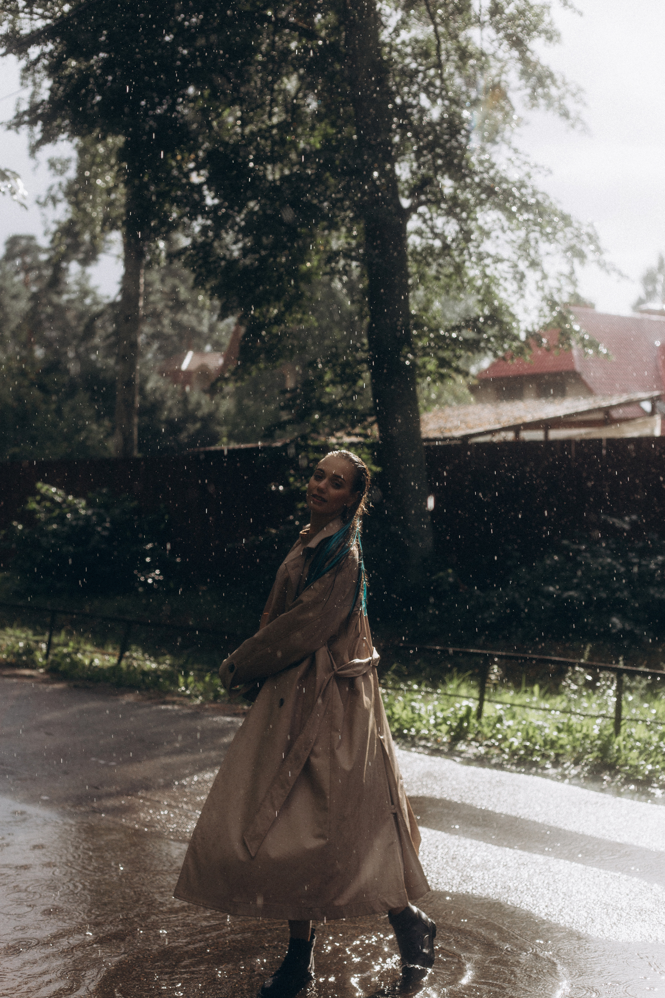 Под дождём. Фотограф из Санкт-Петербурга Юля Кондратовская