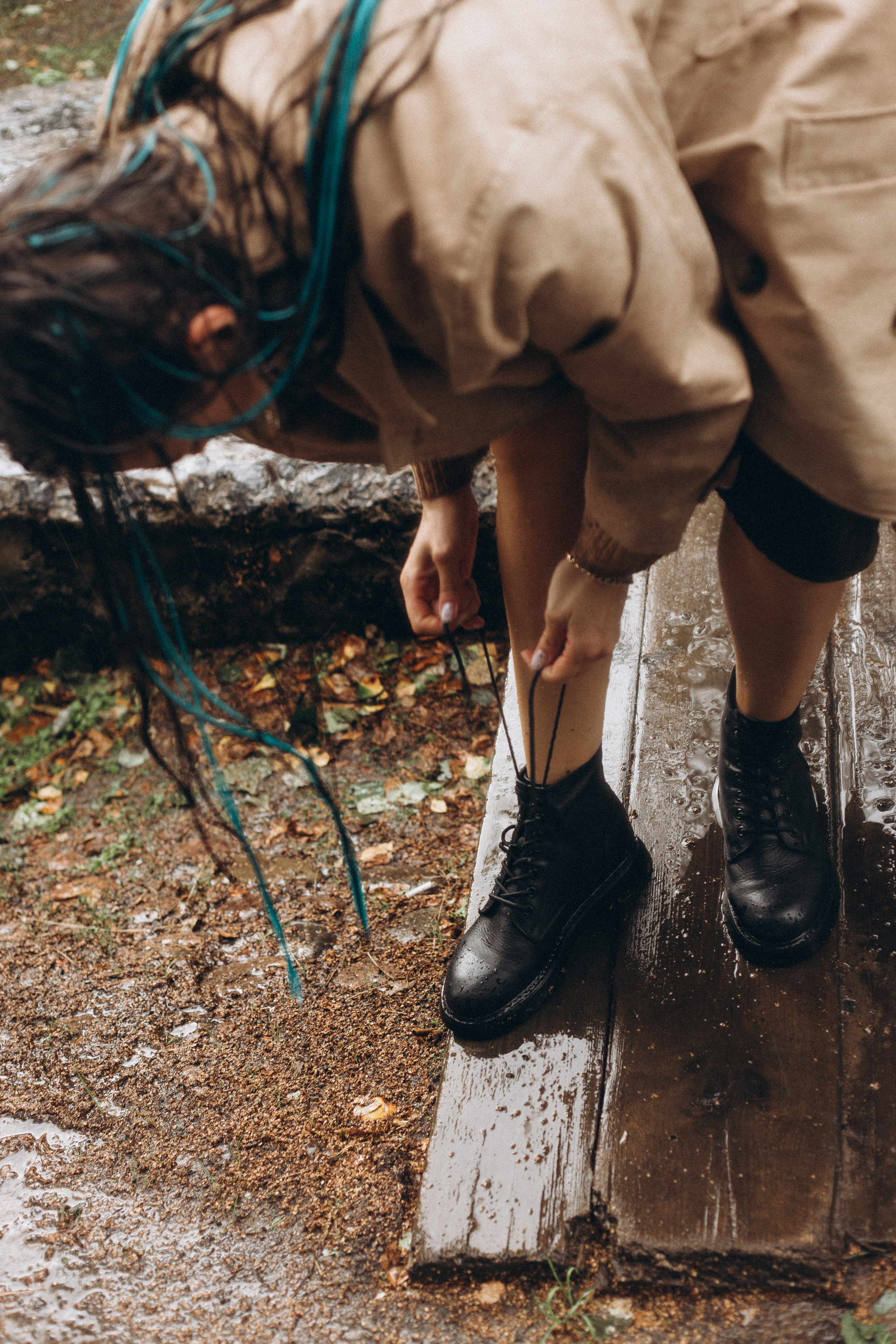 Под дождём. Фотограф из Санкт-Петербурга Юля Кондратовская