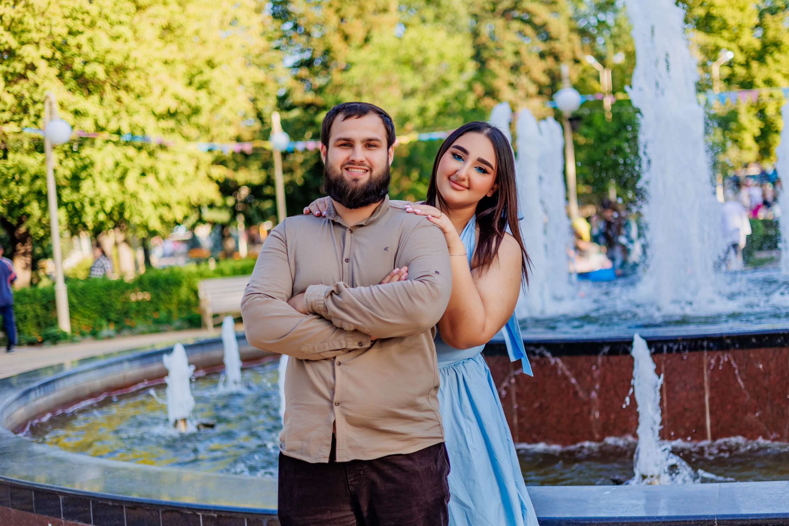 Прогулка в парке. Свадебный и семейный фотограф в Армавире